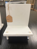 White Cutting Board Stand
