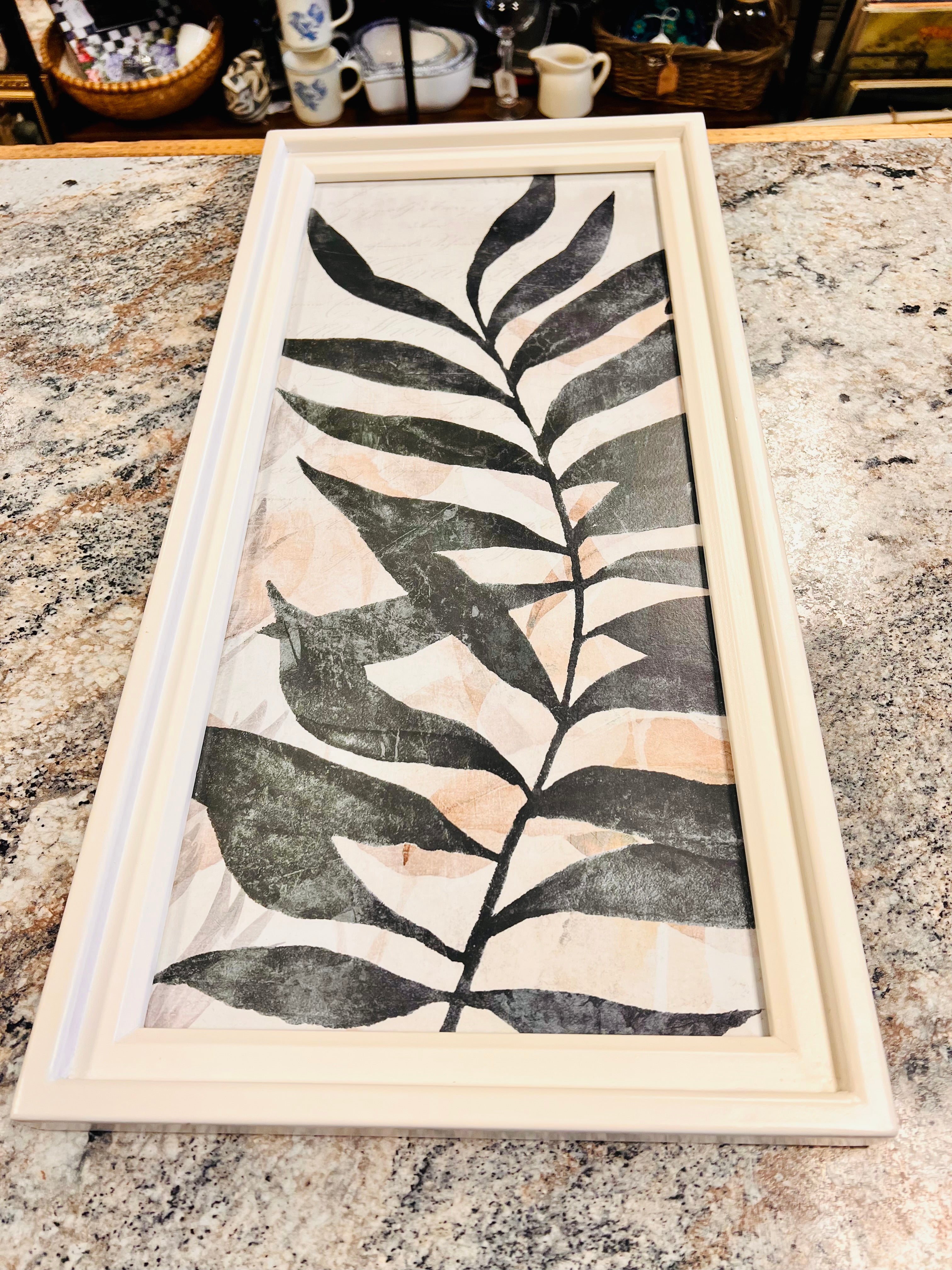 Leaf Framed Art