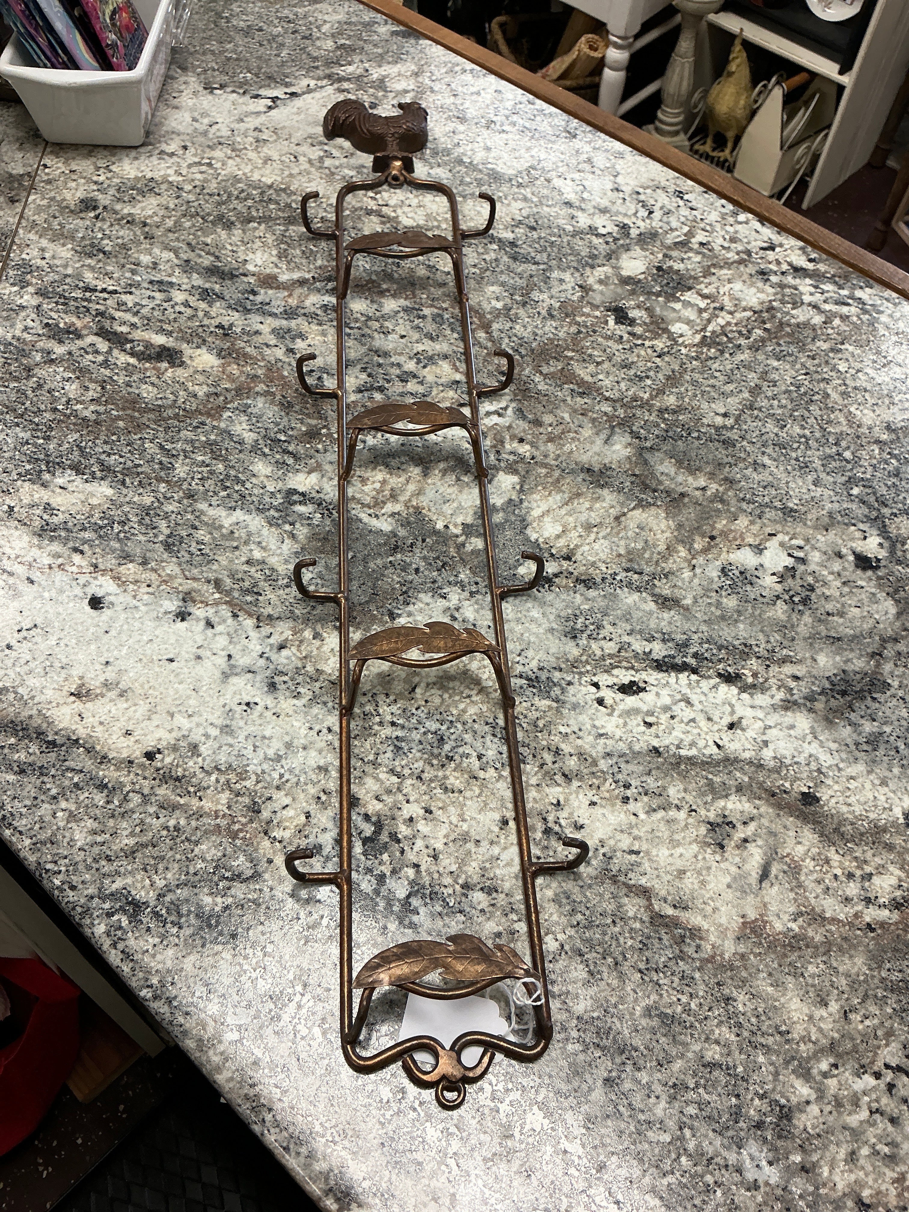 Rooster Plate Rack
