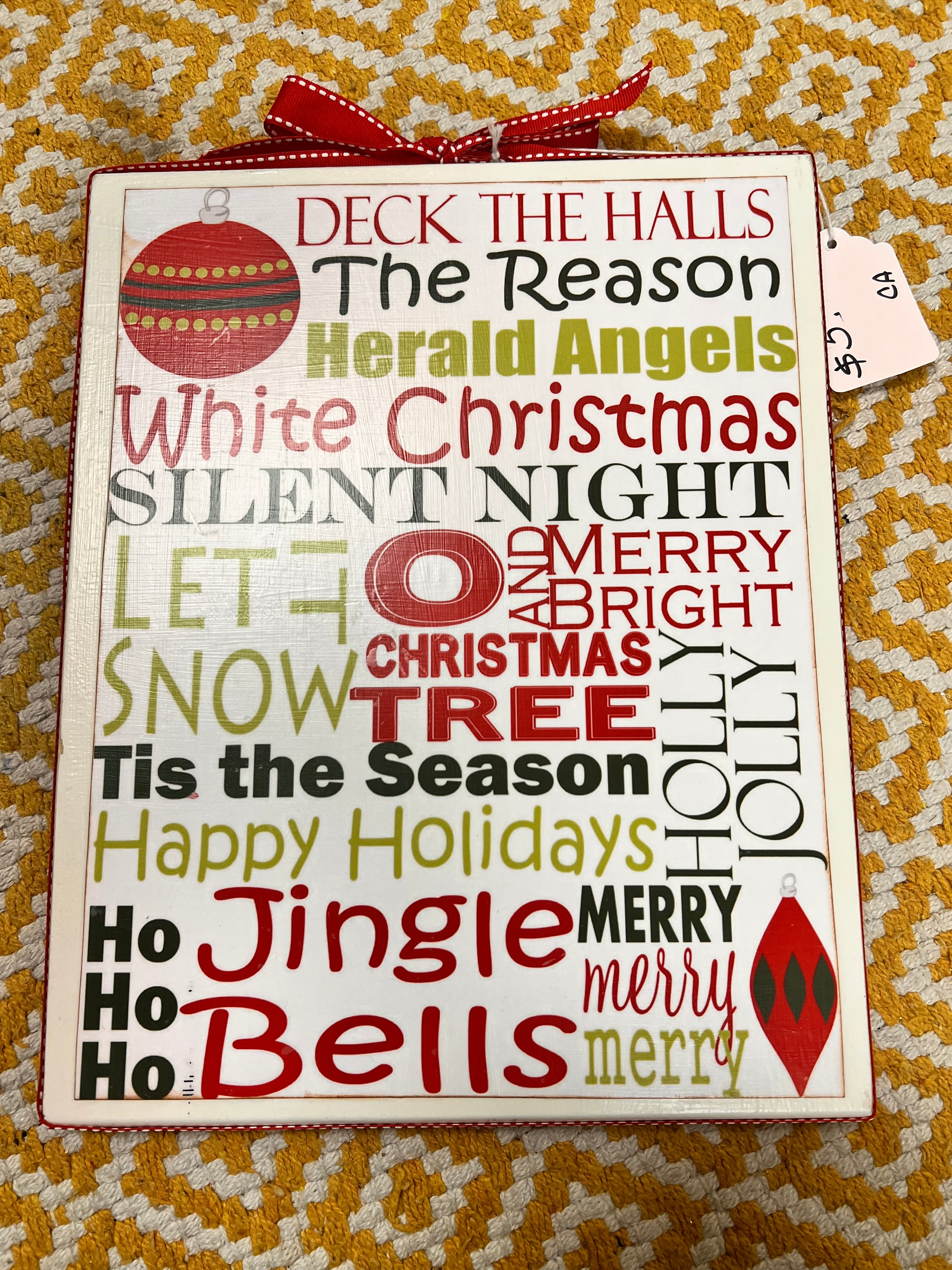 Christmas Sign