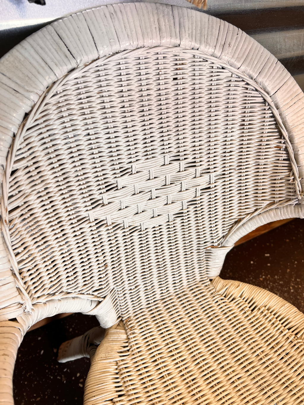 Kids Wicker Chair