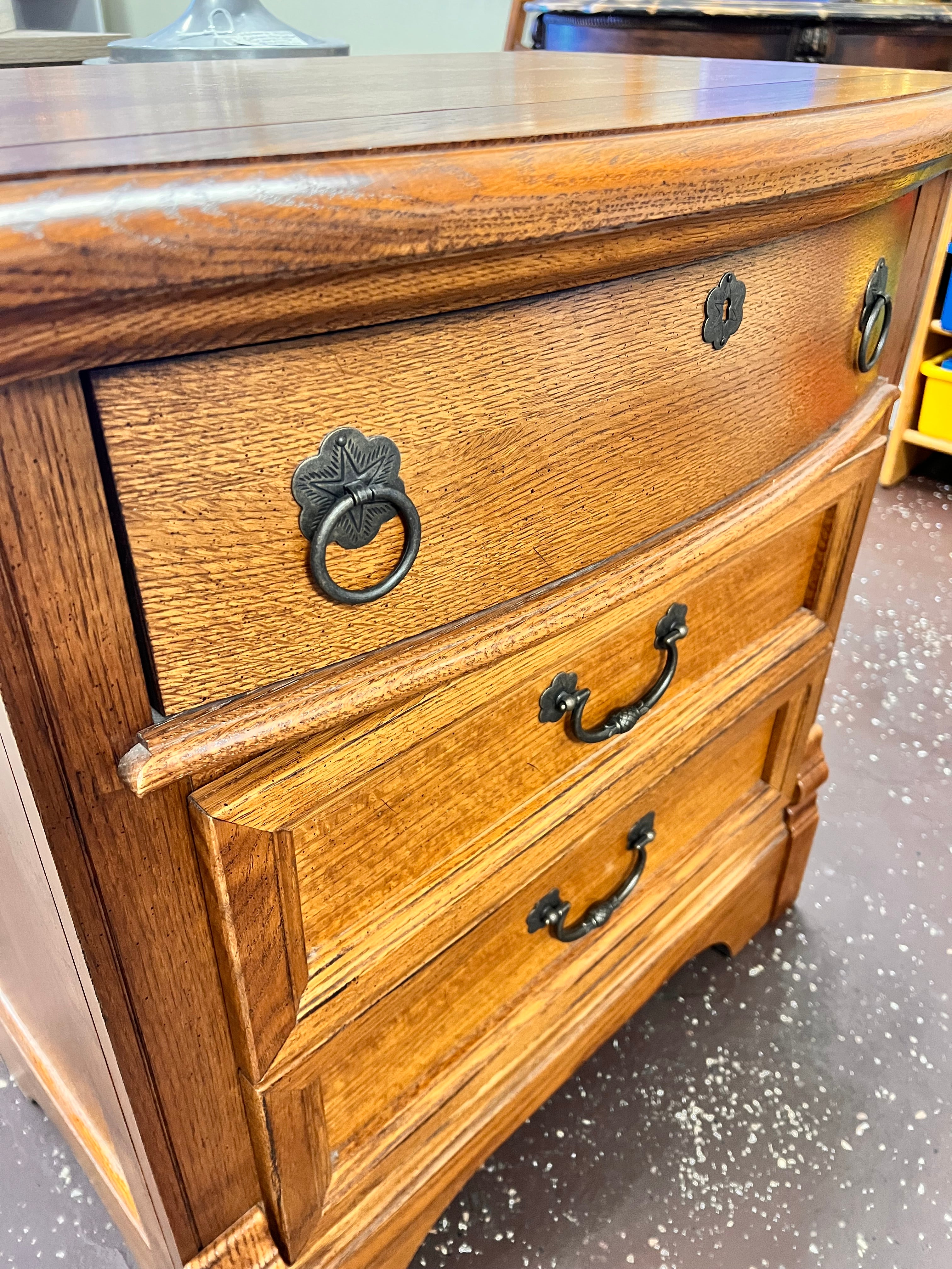 Wood Nightstand JM