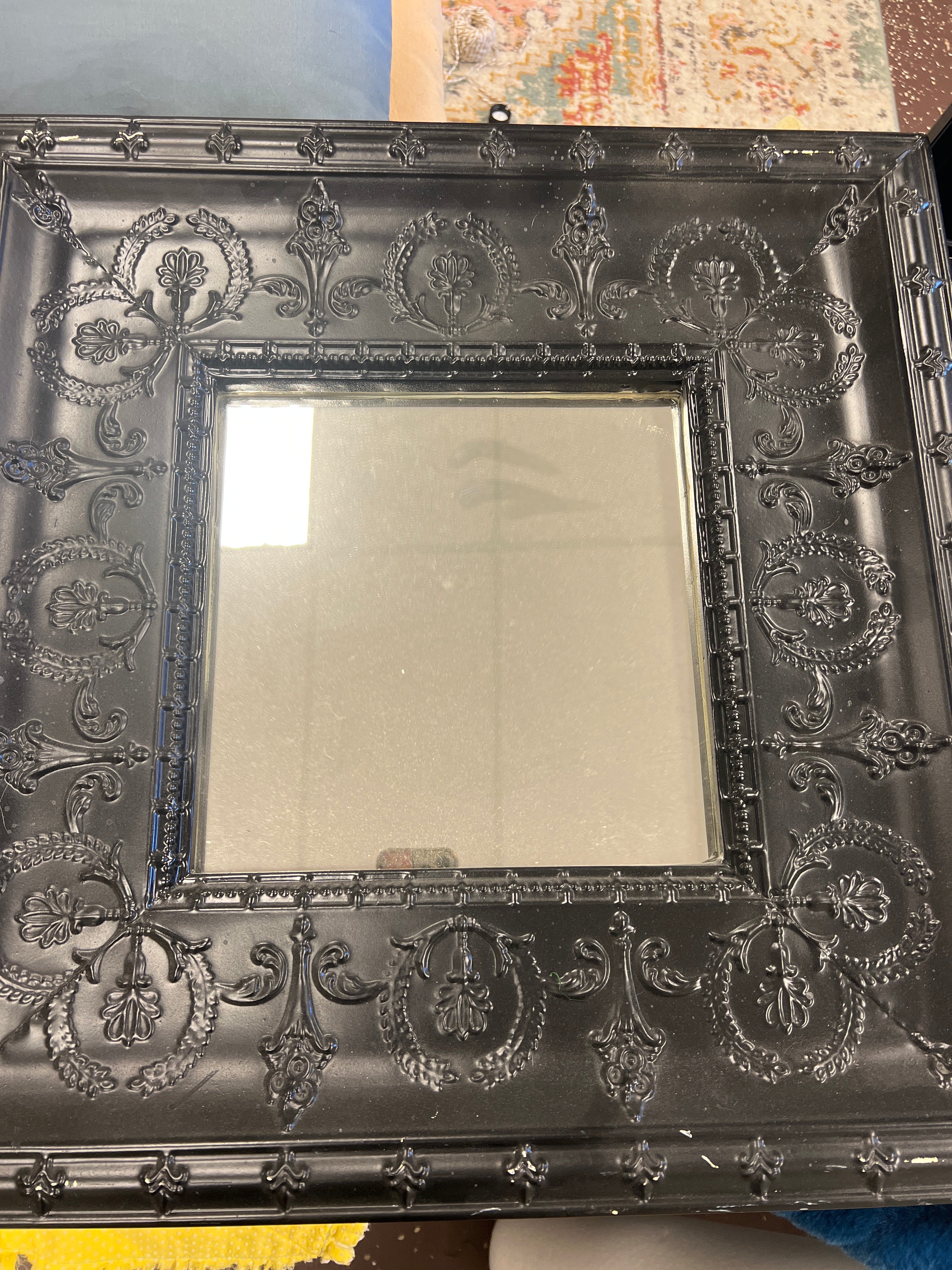 Black Wall Mirror