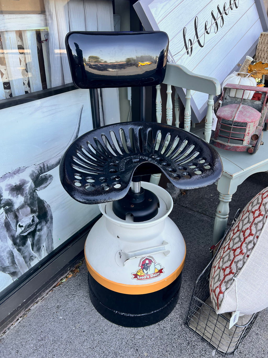 Milk Can Chair