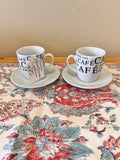 TriMax Group Espresso Cup & Saucer Set