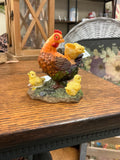 Resin Hen & Babies