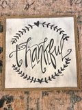 Thankful Sign