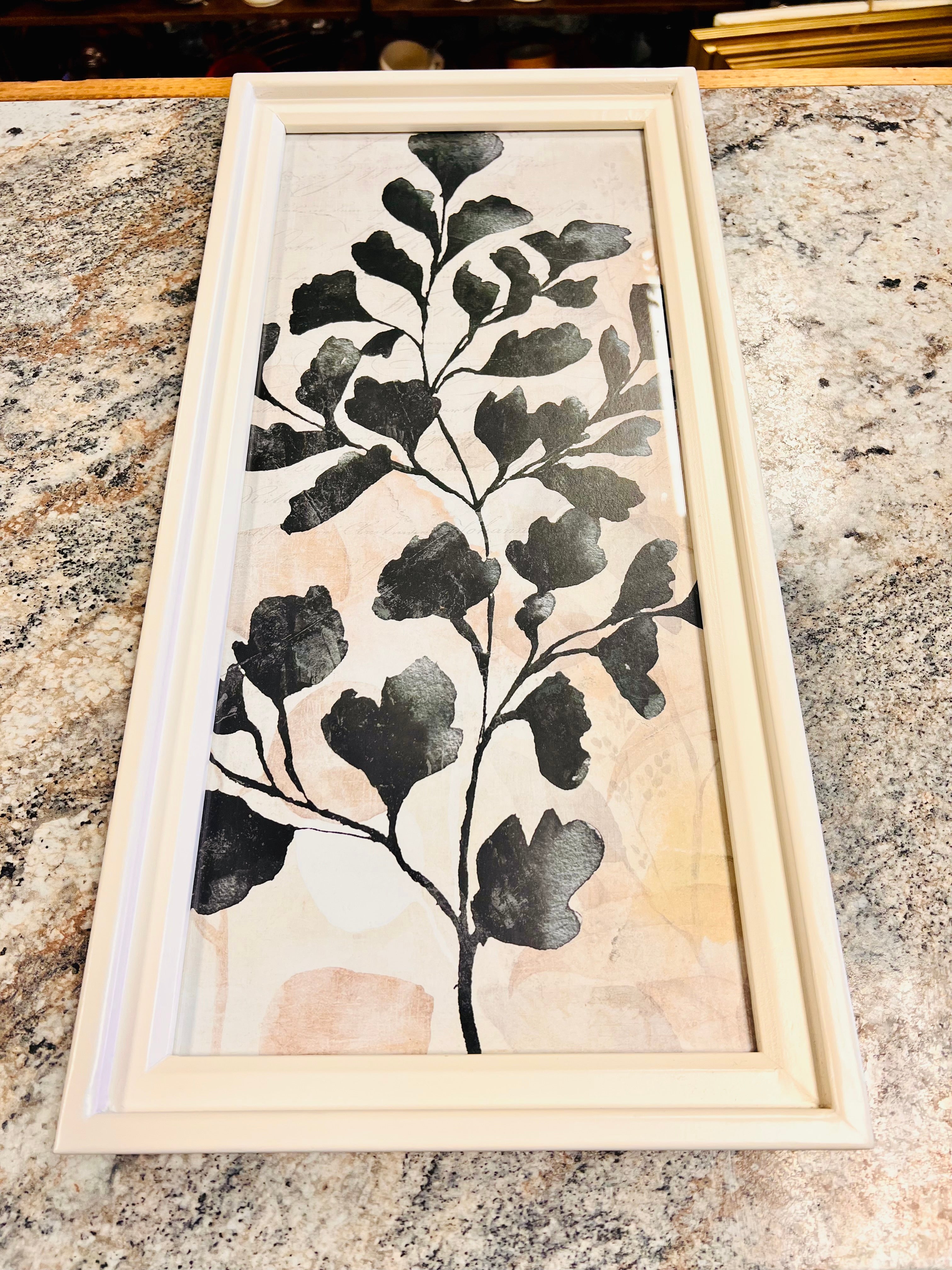 Leaf Framed Art