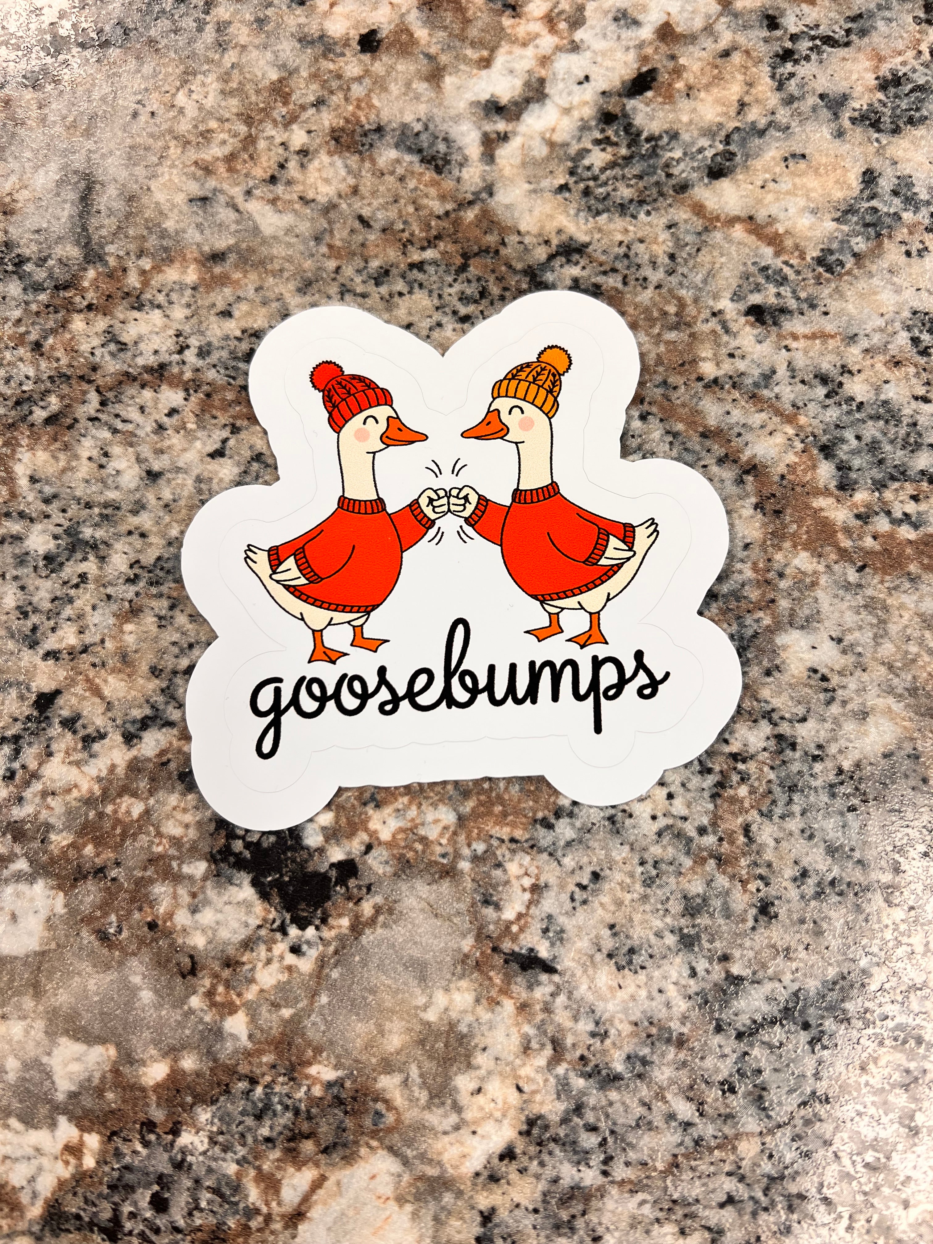 Goosebumps Sticker