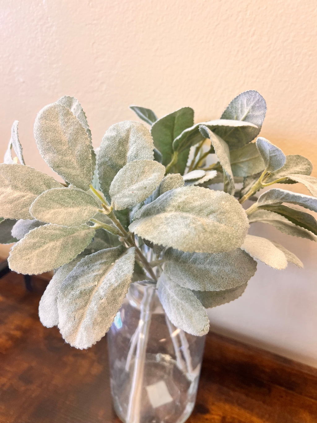 Vase + Faux Plant