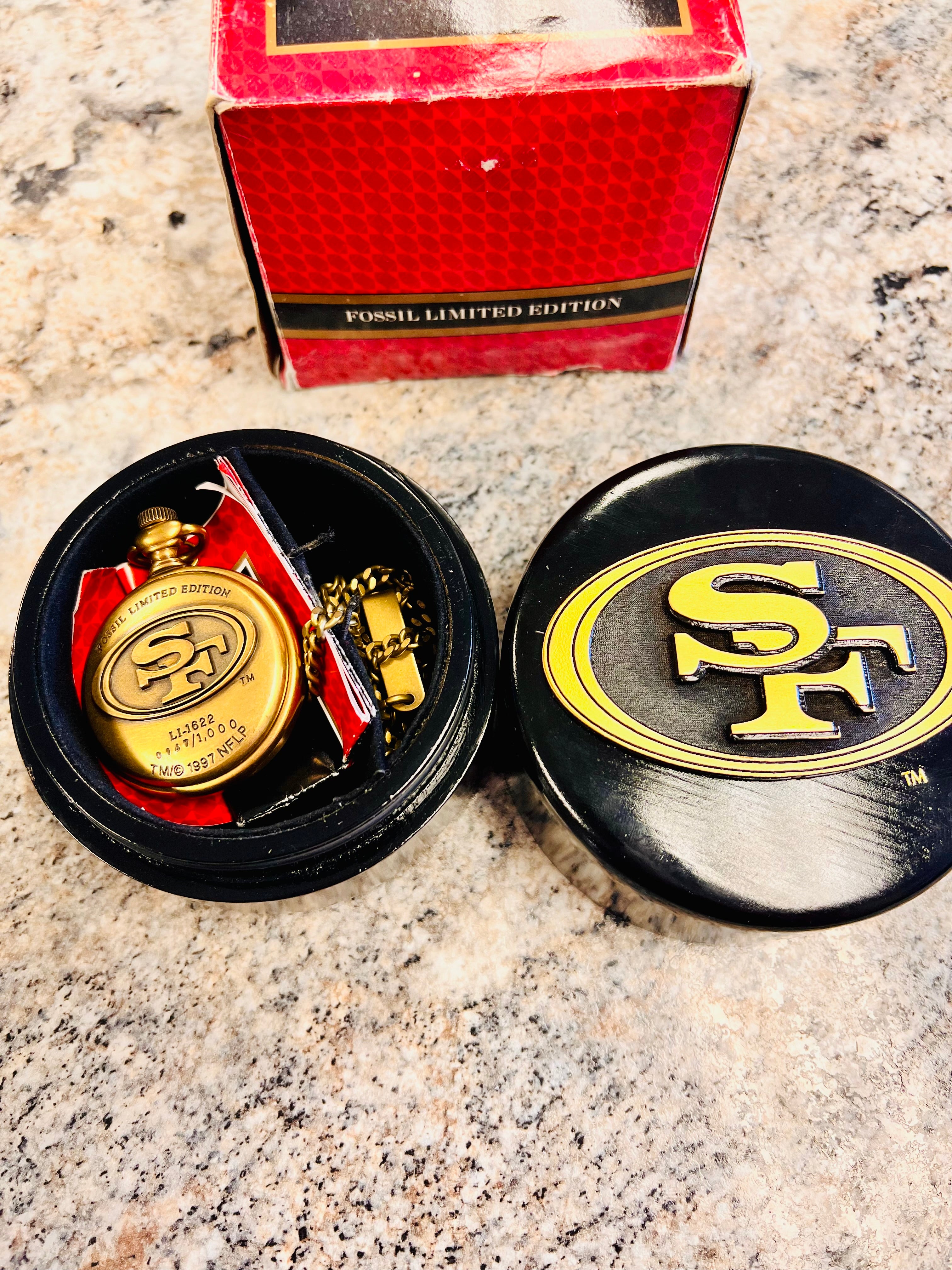 Fossil Pocket Watch