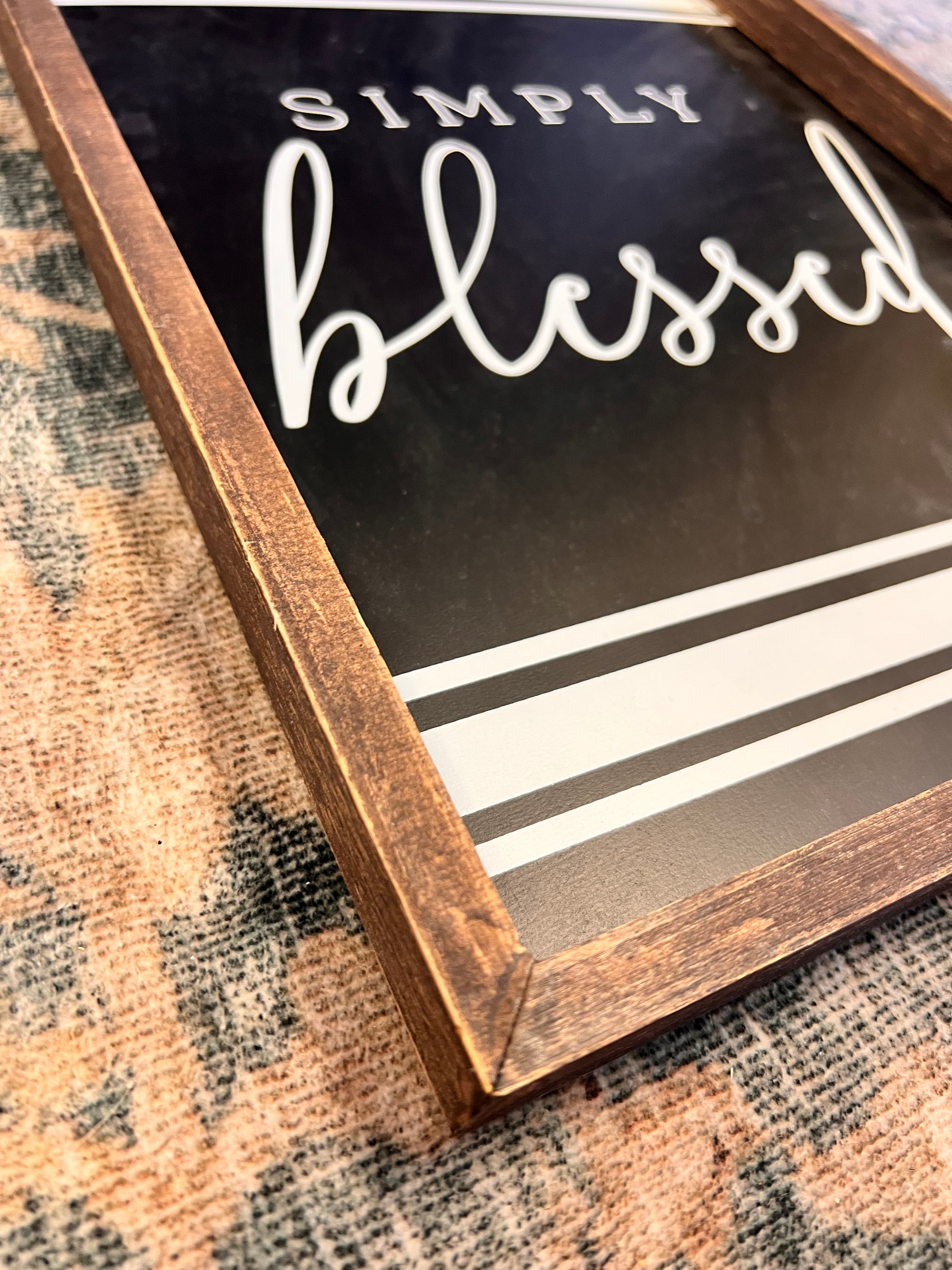 Blessed Framed Sign