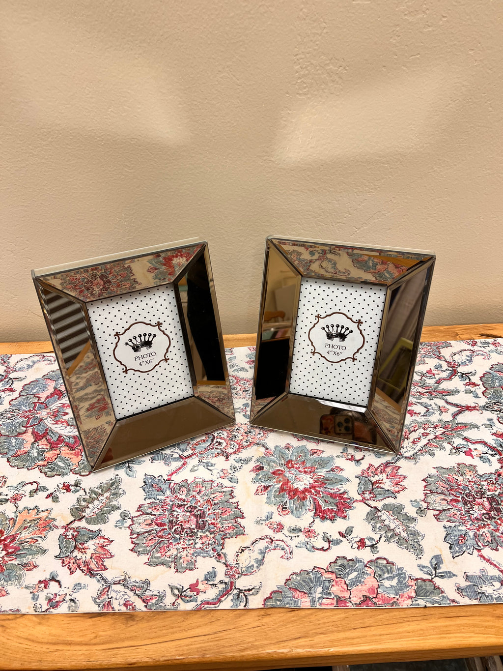 Mirror 4x6 Picture Frame Set
