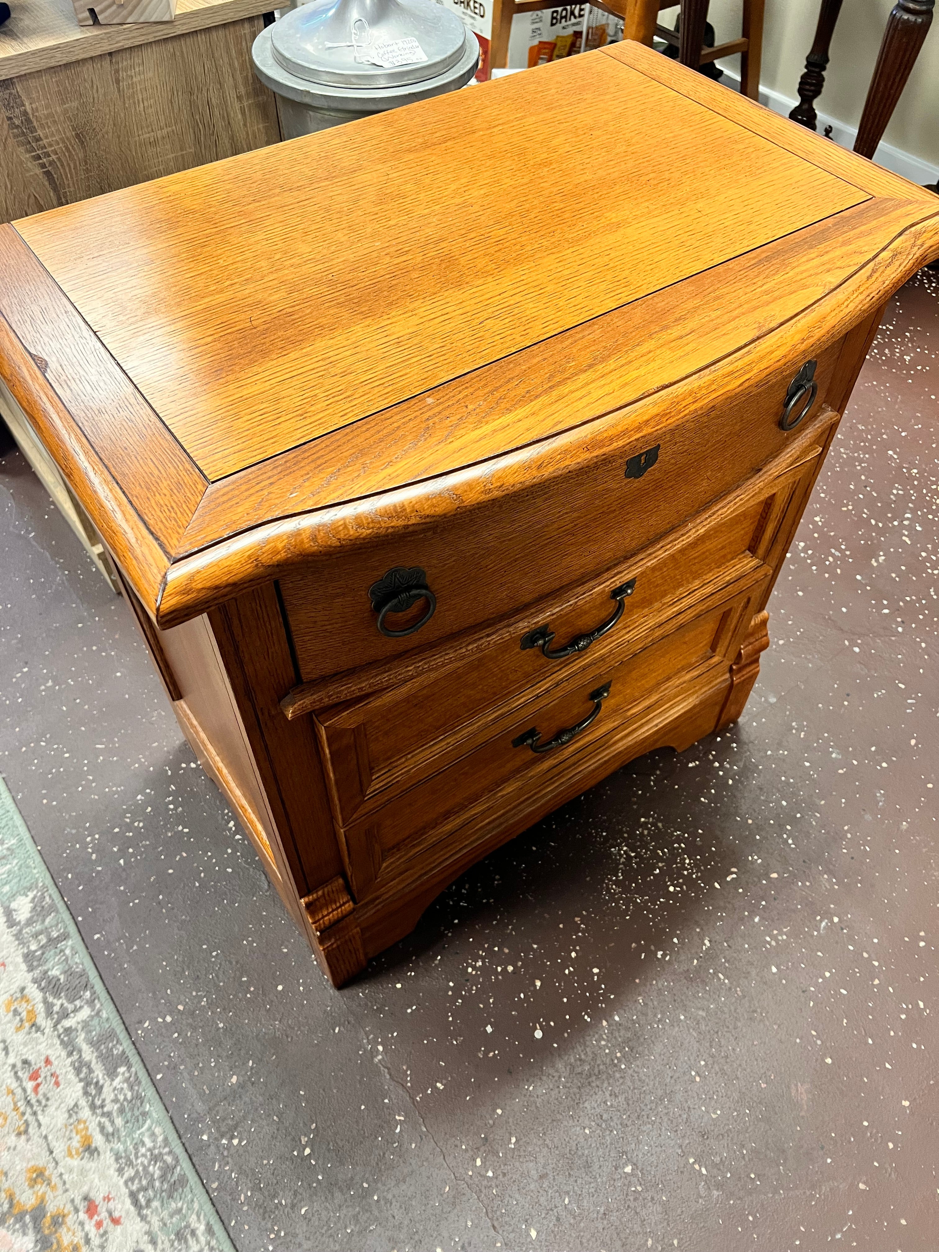Wood Nightstand JM