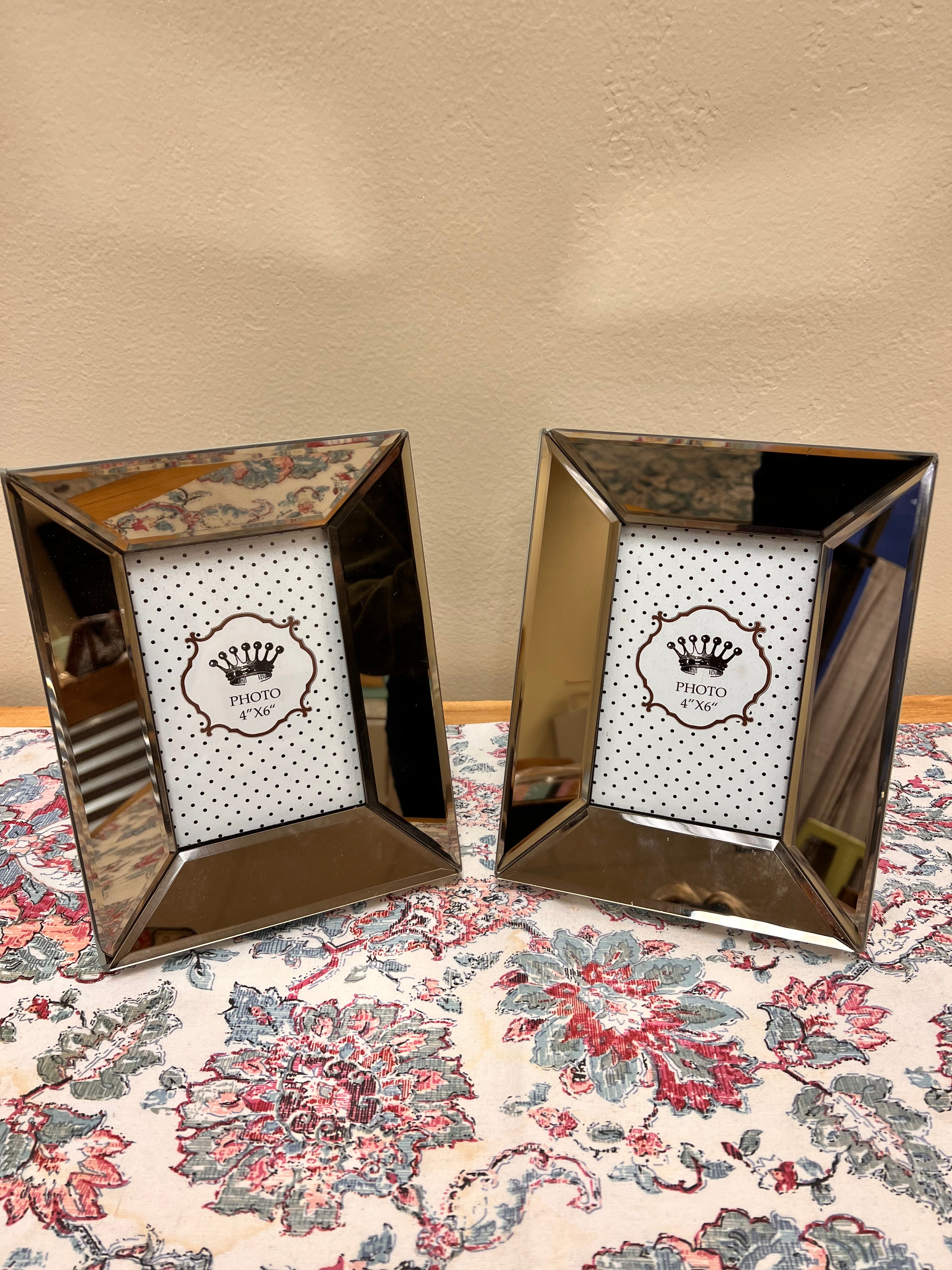 Mirror 4x6 Picture Frame Set