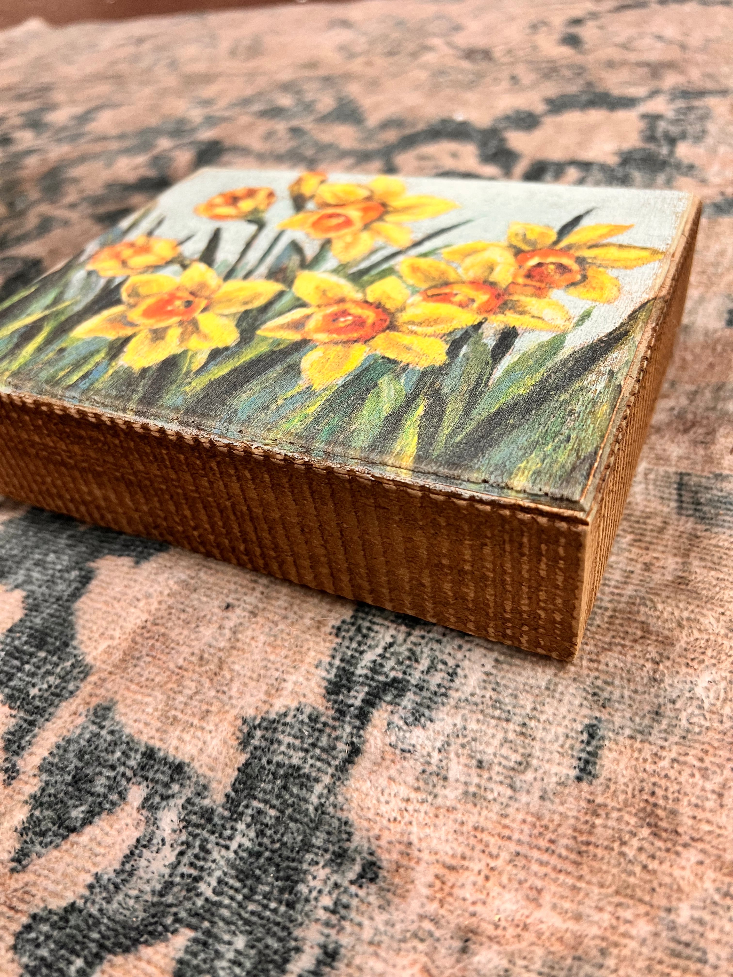 Floral Wooden Decor