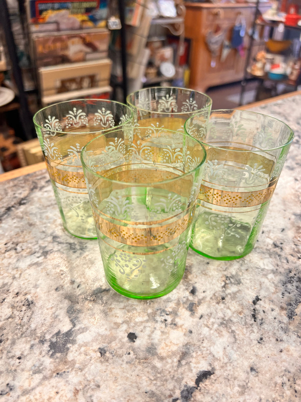 Antique Glass Set