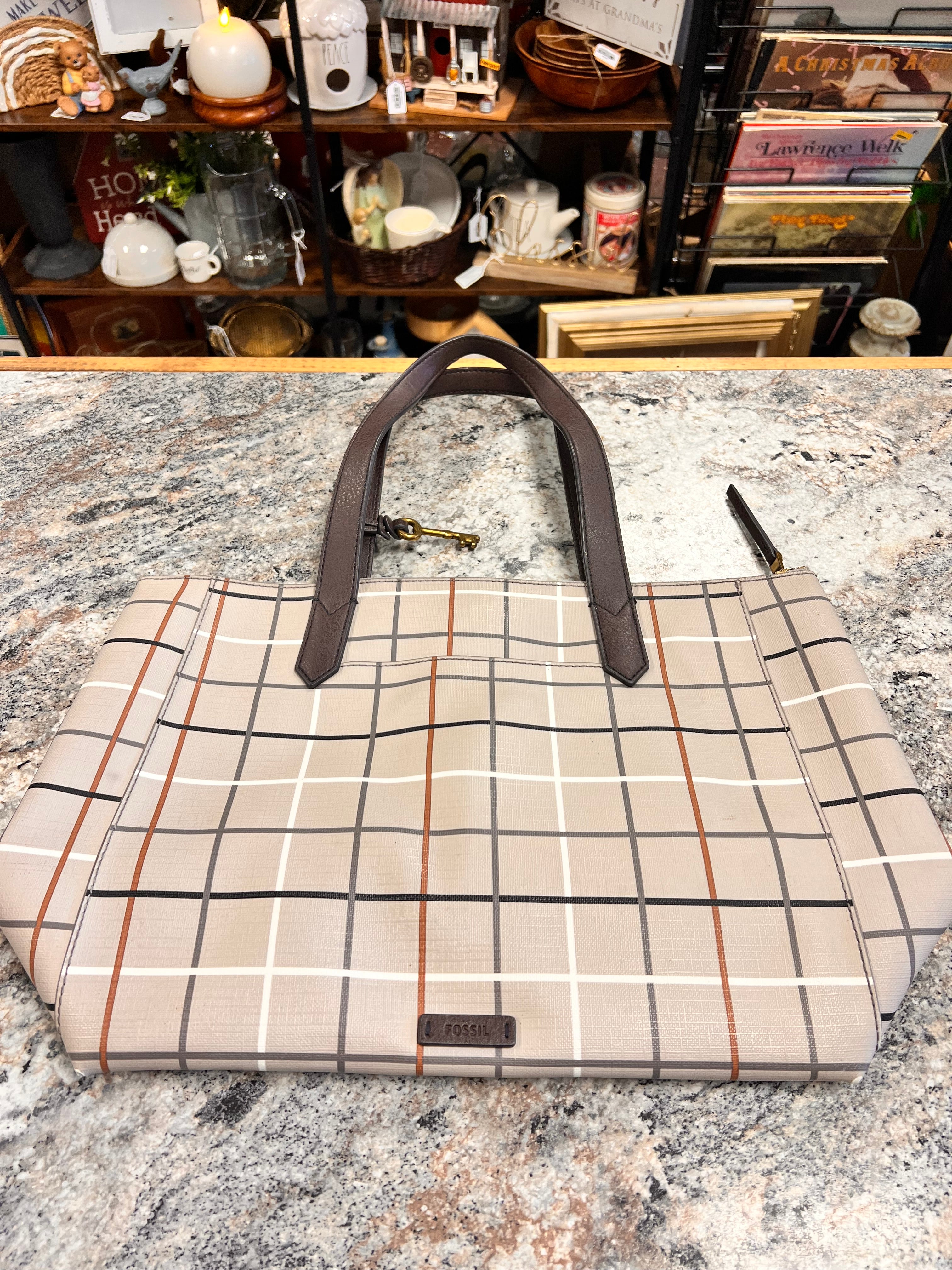 Fossil Tote Bag