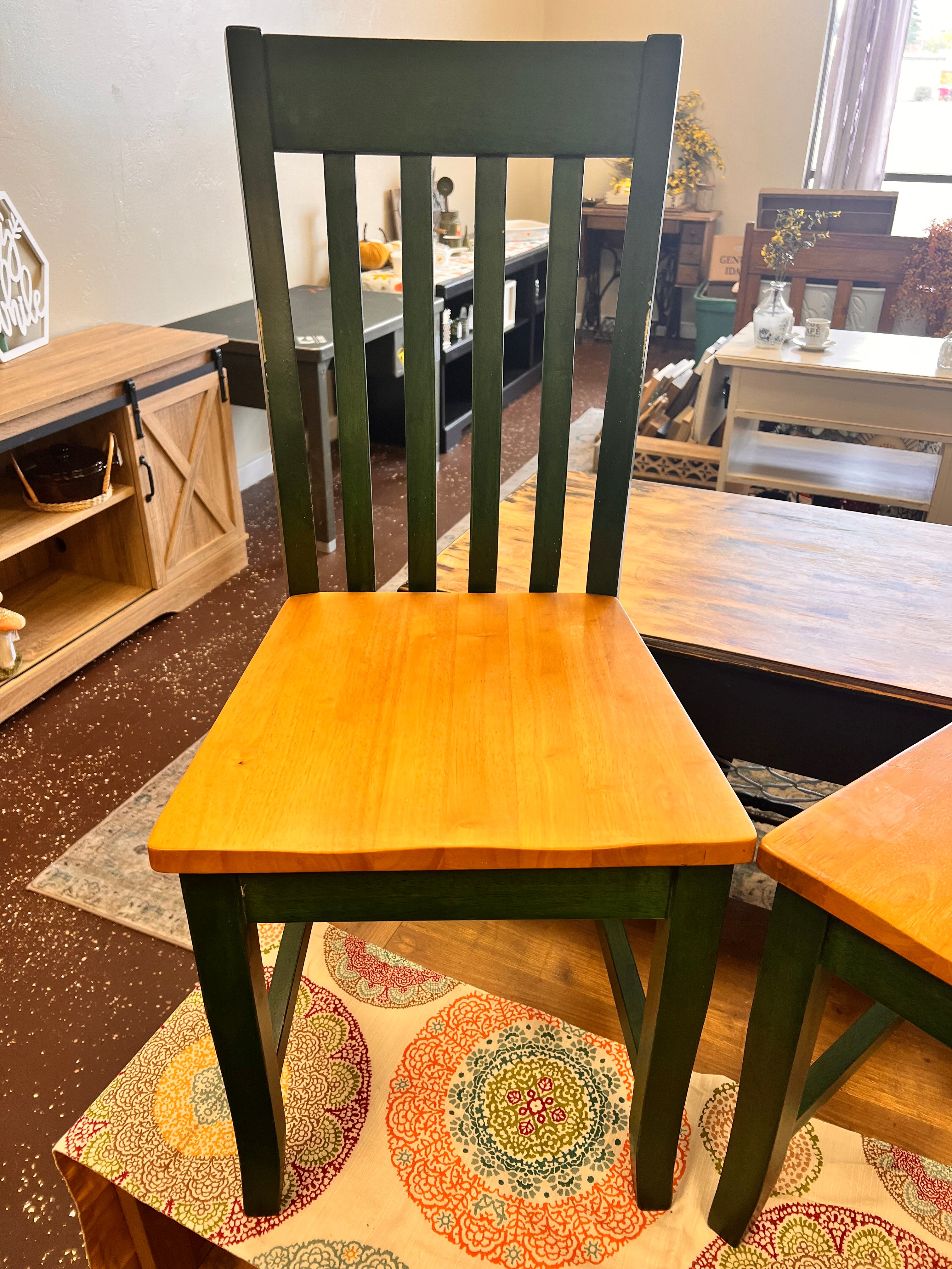 Solid Wood Kitchen Chair Set