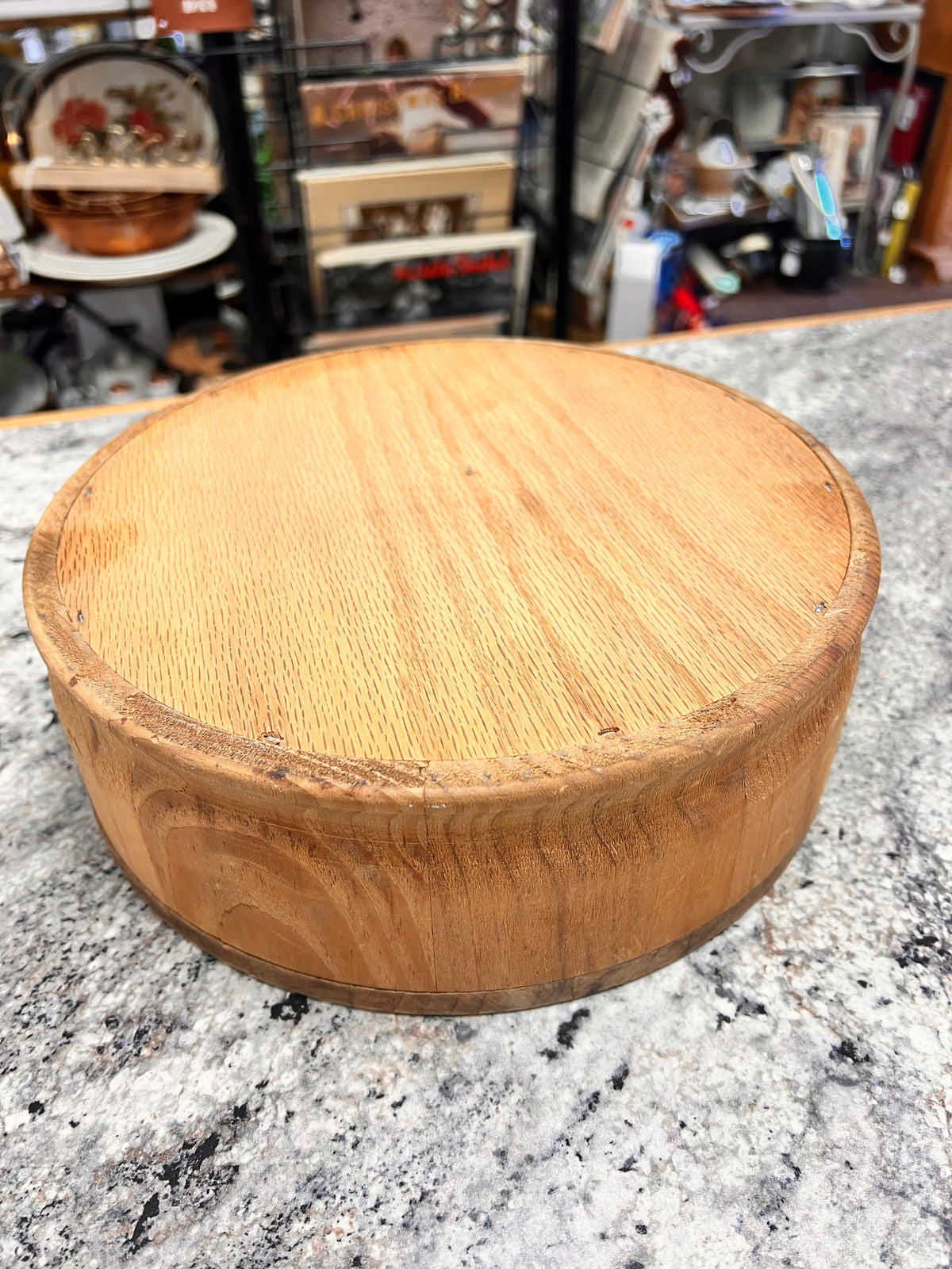 Carved Cedar Box