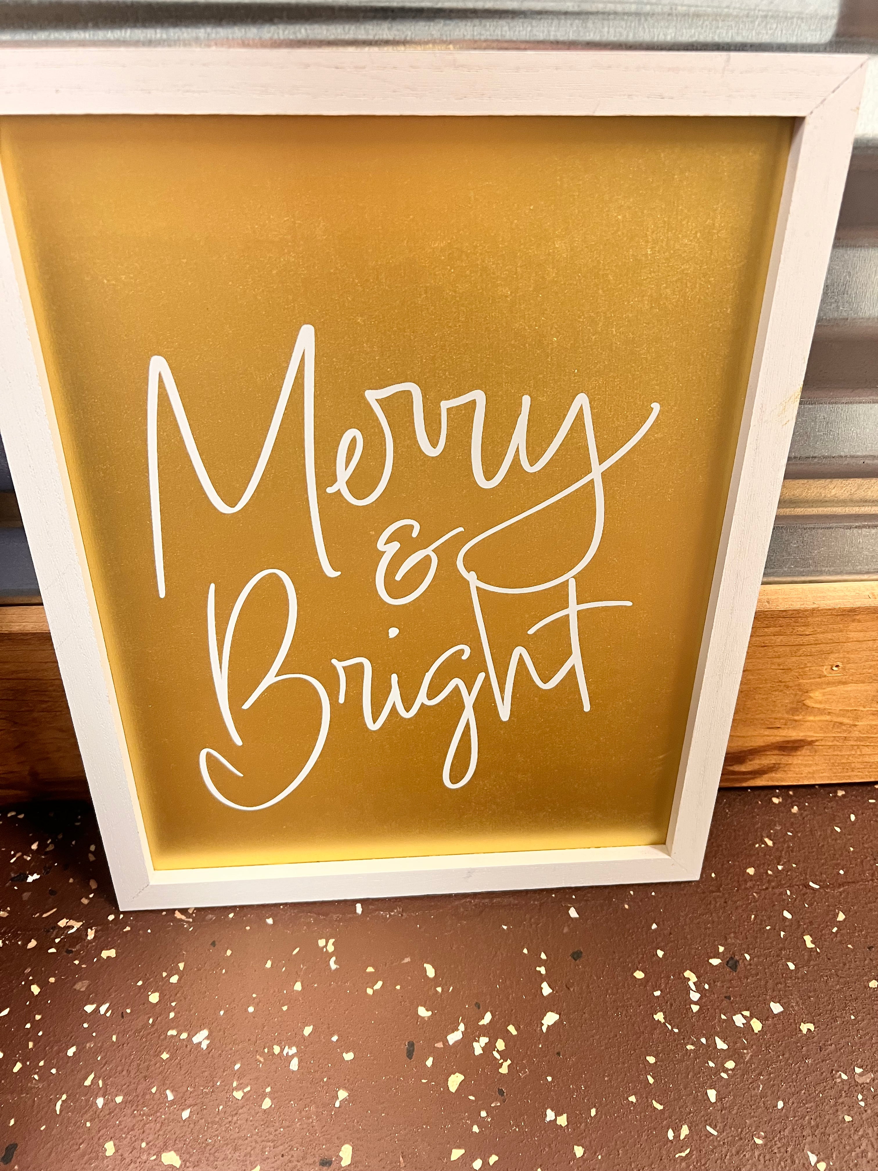 Merry Sign