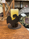 Rooster Candle Holder