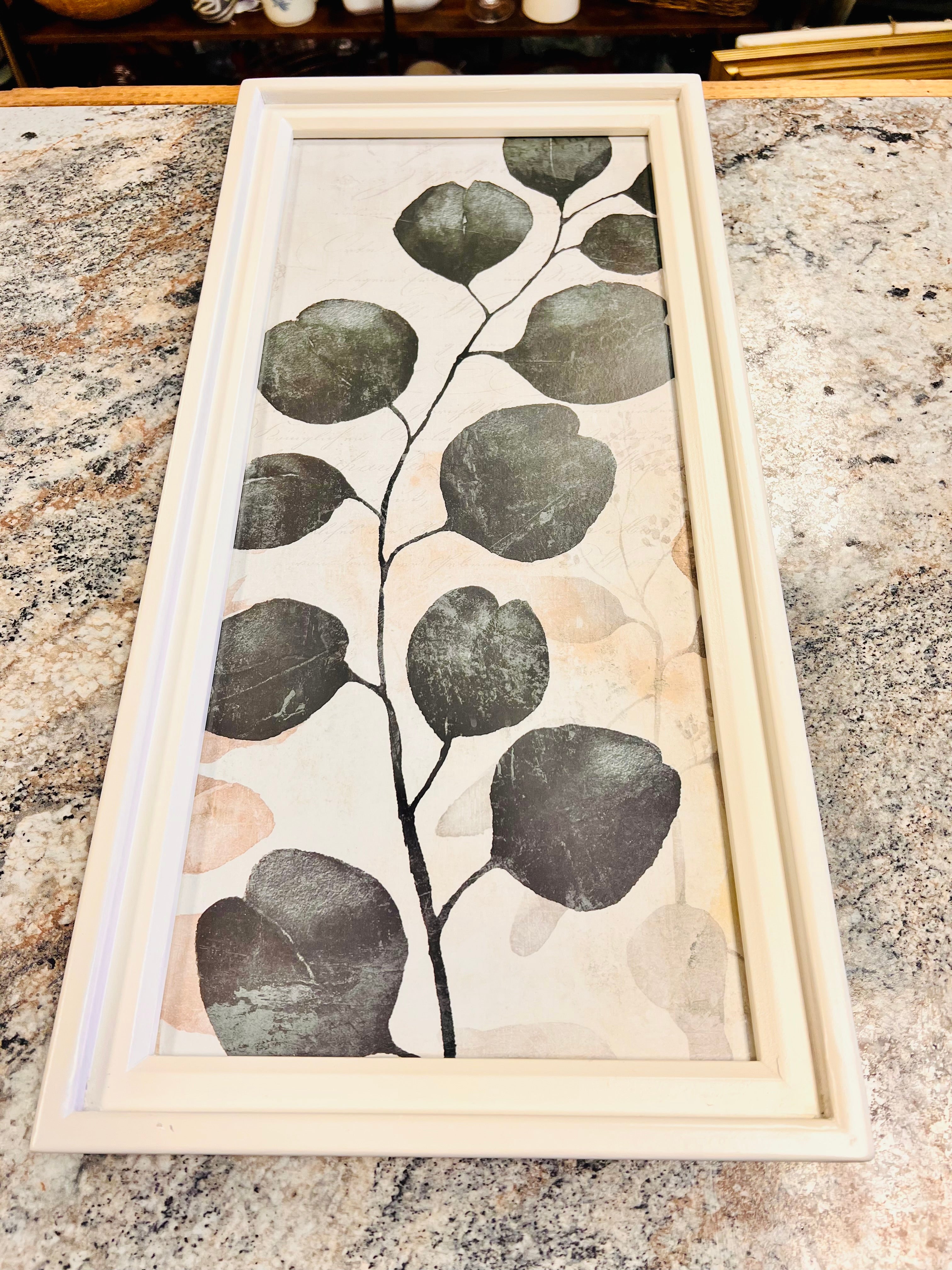 Leaf Framed Art