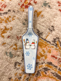 Snowman Pie Server