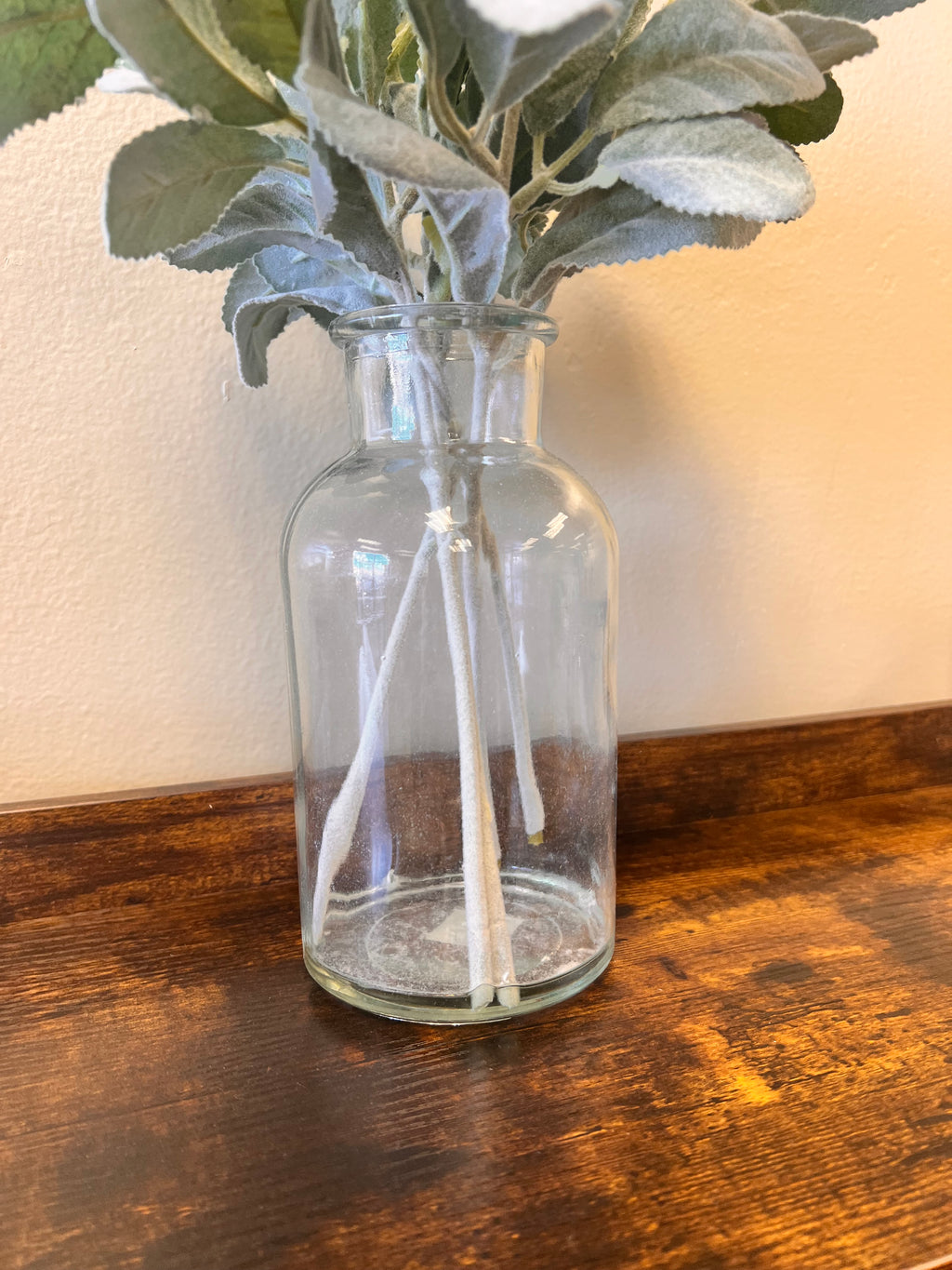 Vase + Faux Plant