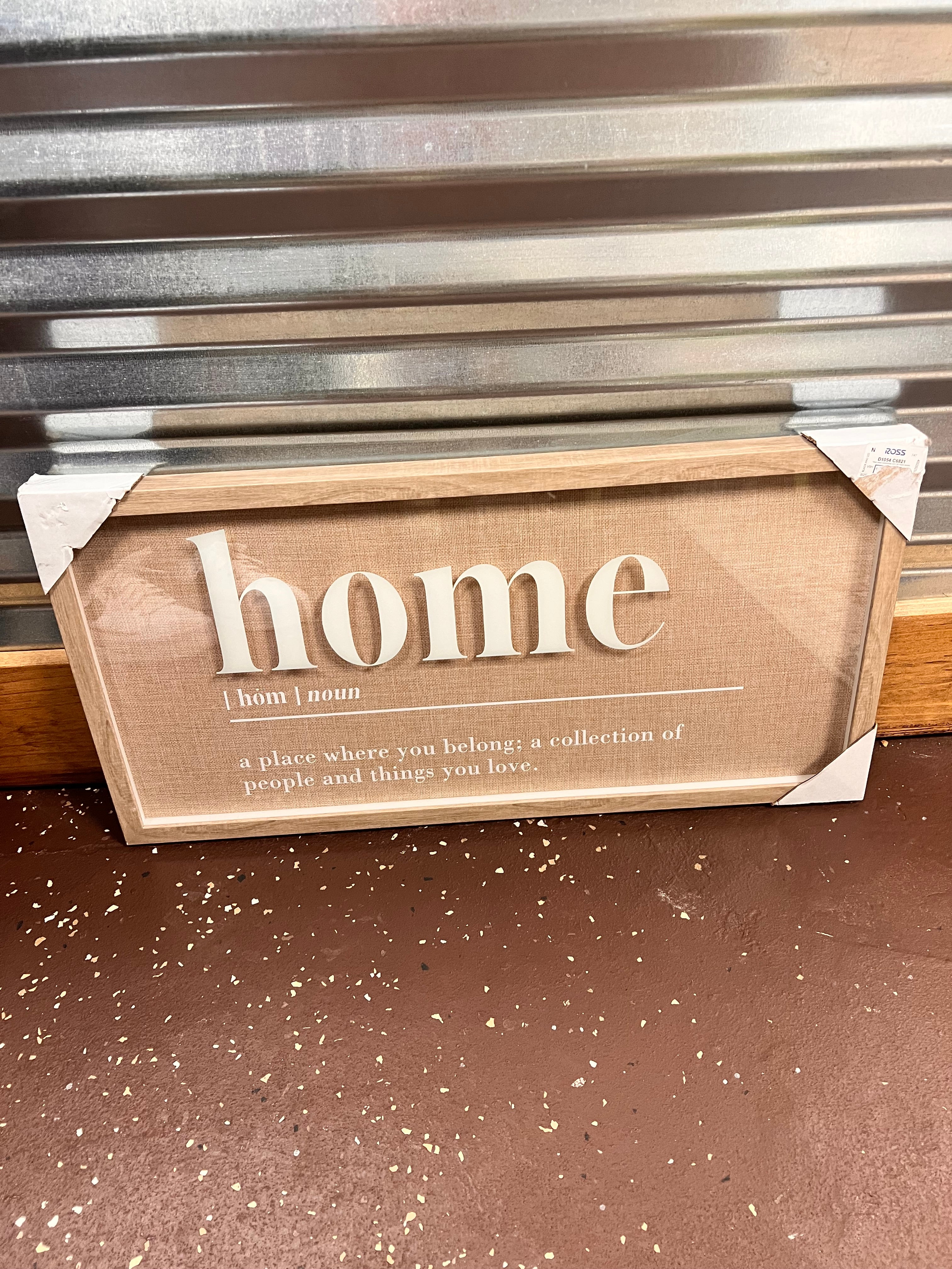 Home Sign