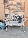Metal Porch Bench