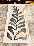 Leaf Framed Art