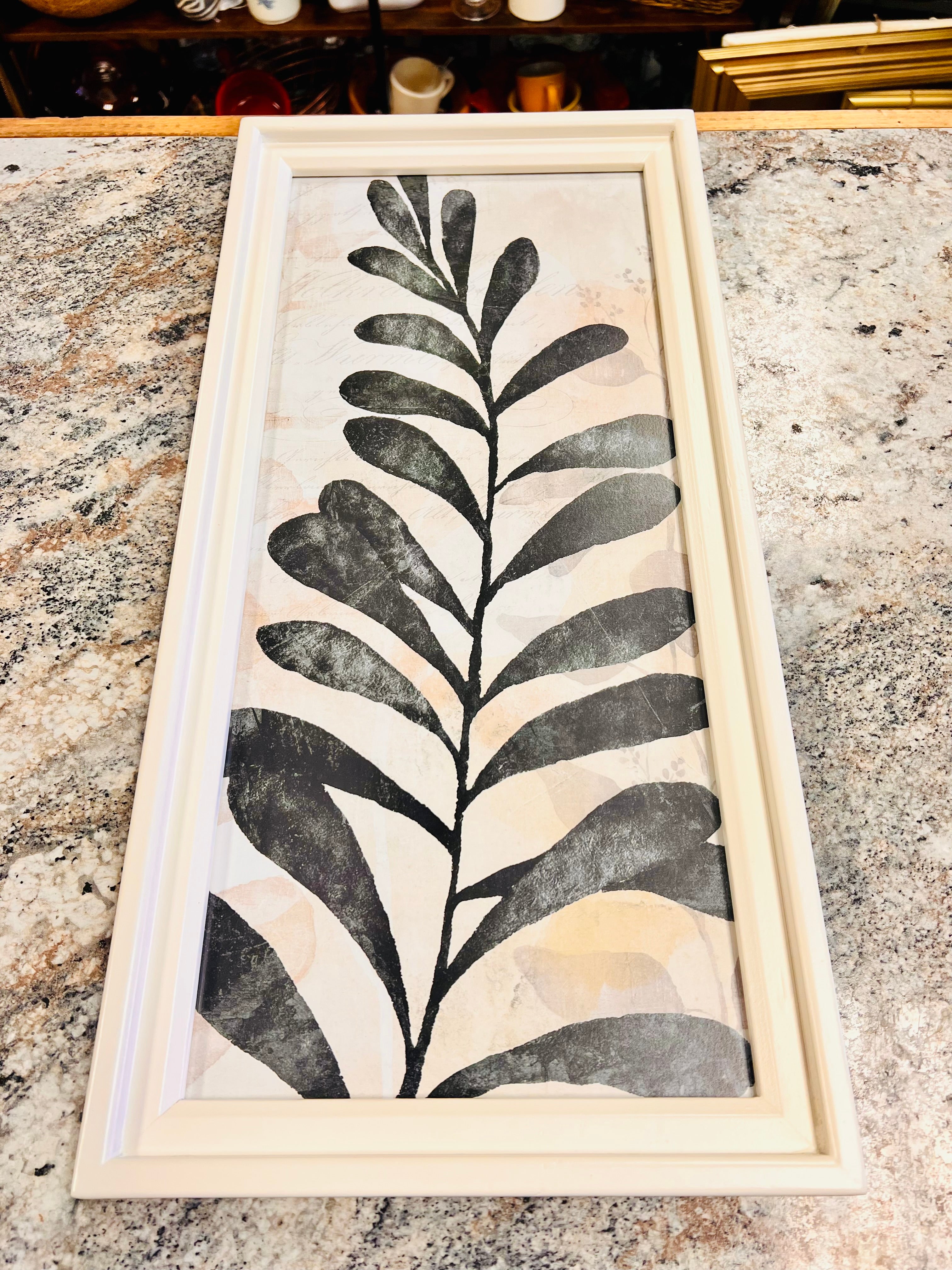 Leaf Framed Art