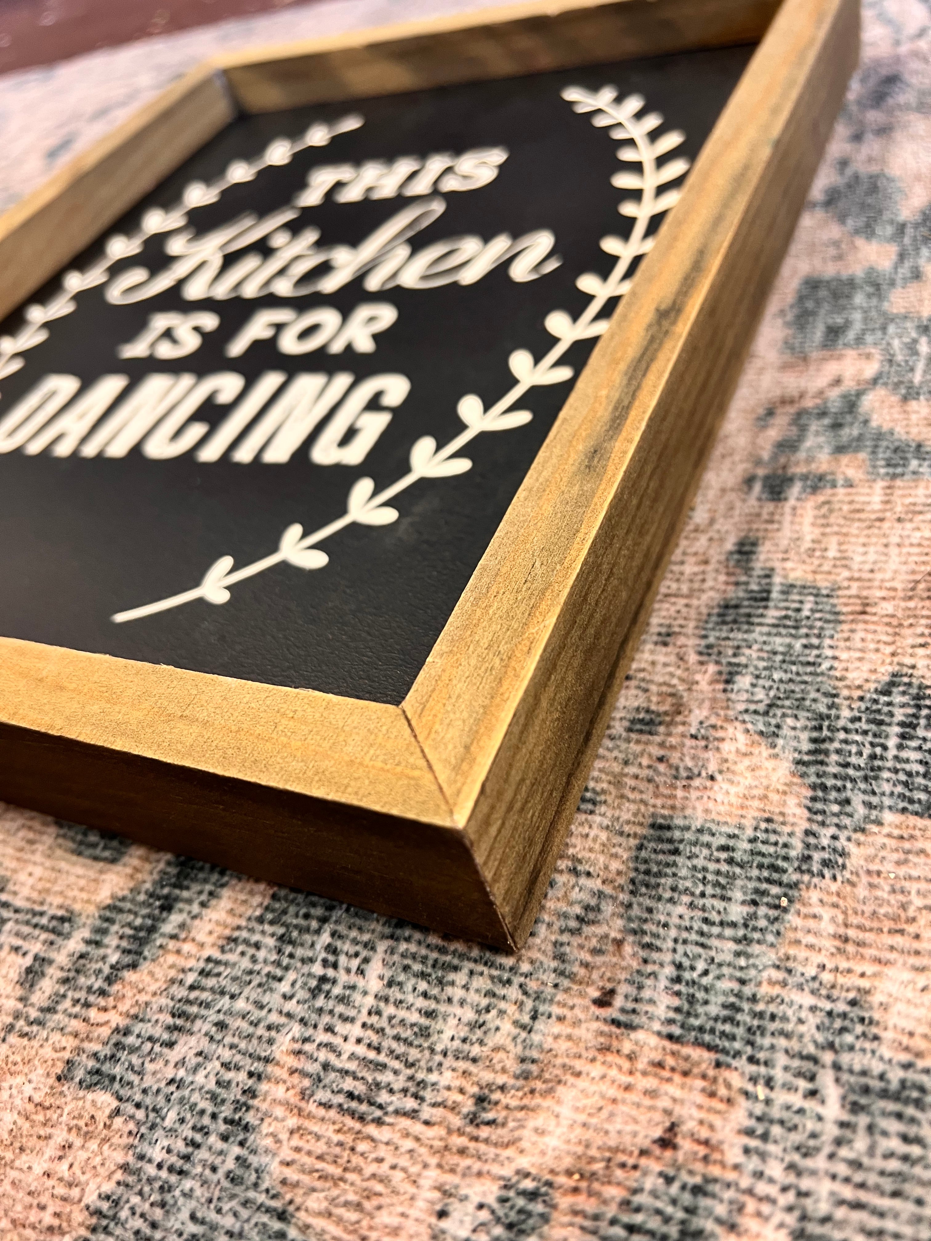 Kitchen Framed Sign