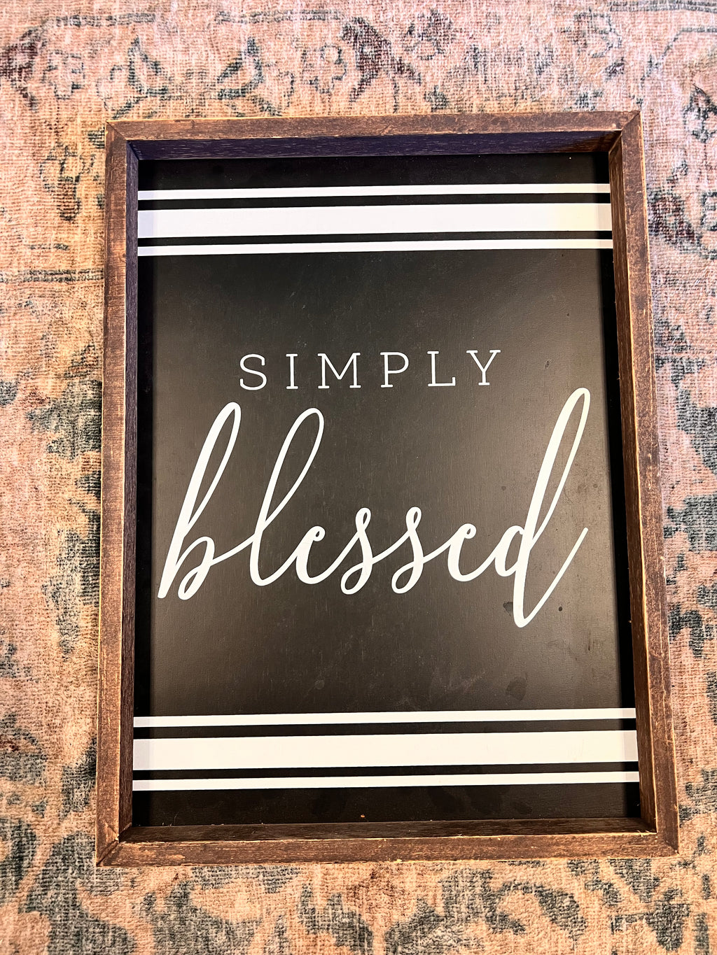 Blessed Framed Sign