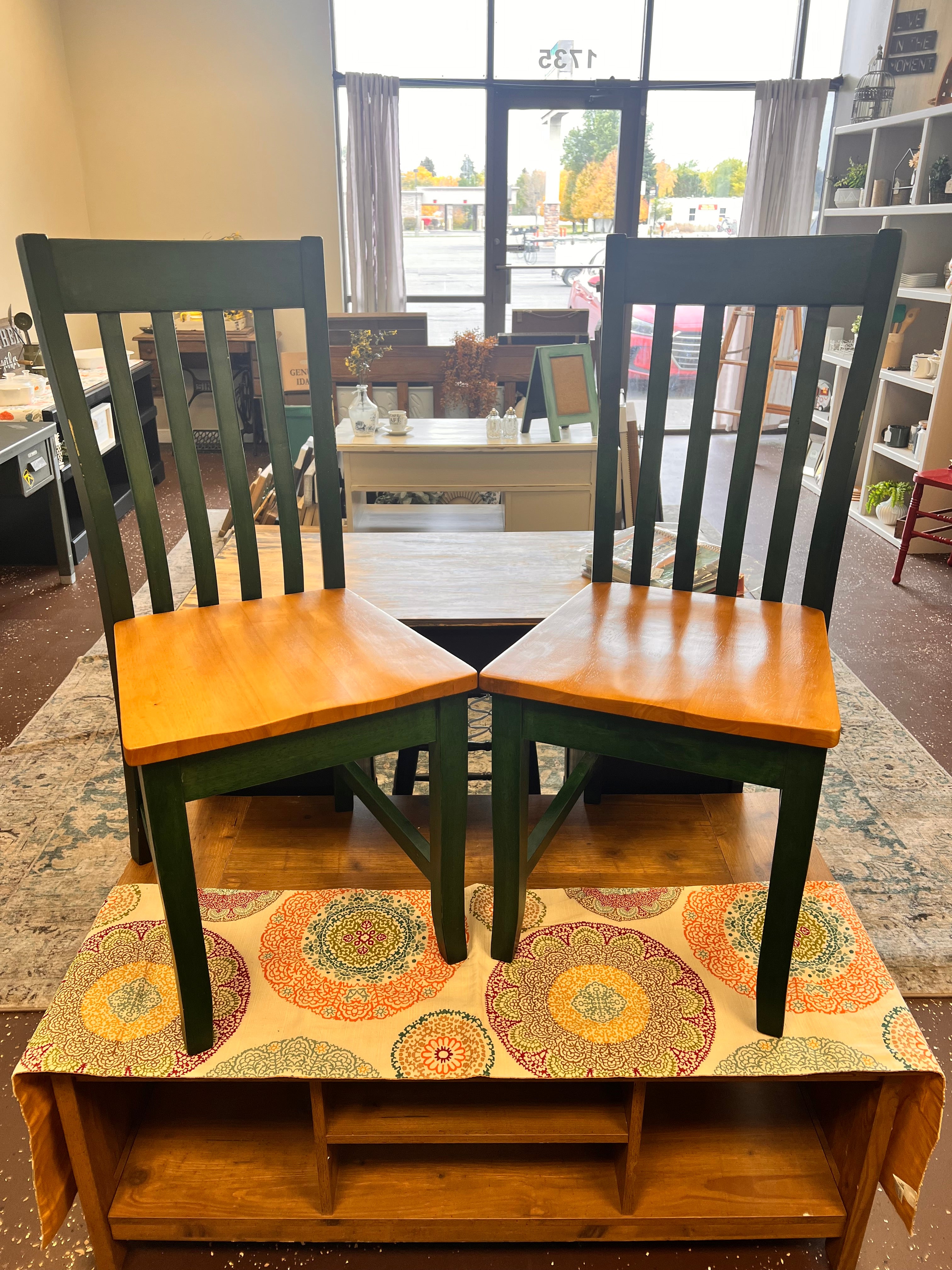 Solid Wood Kitchen Chair Set