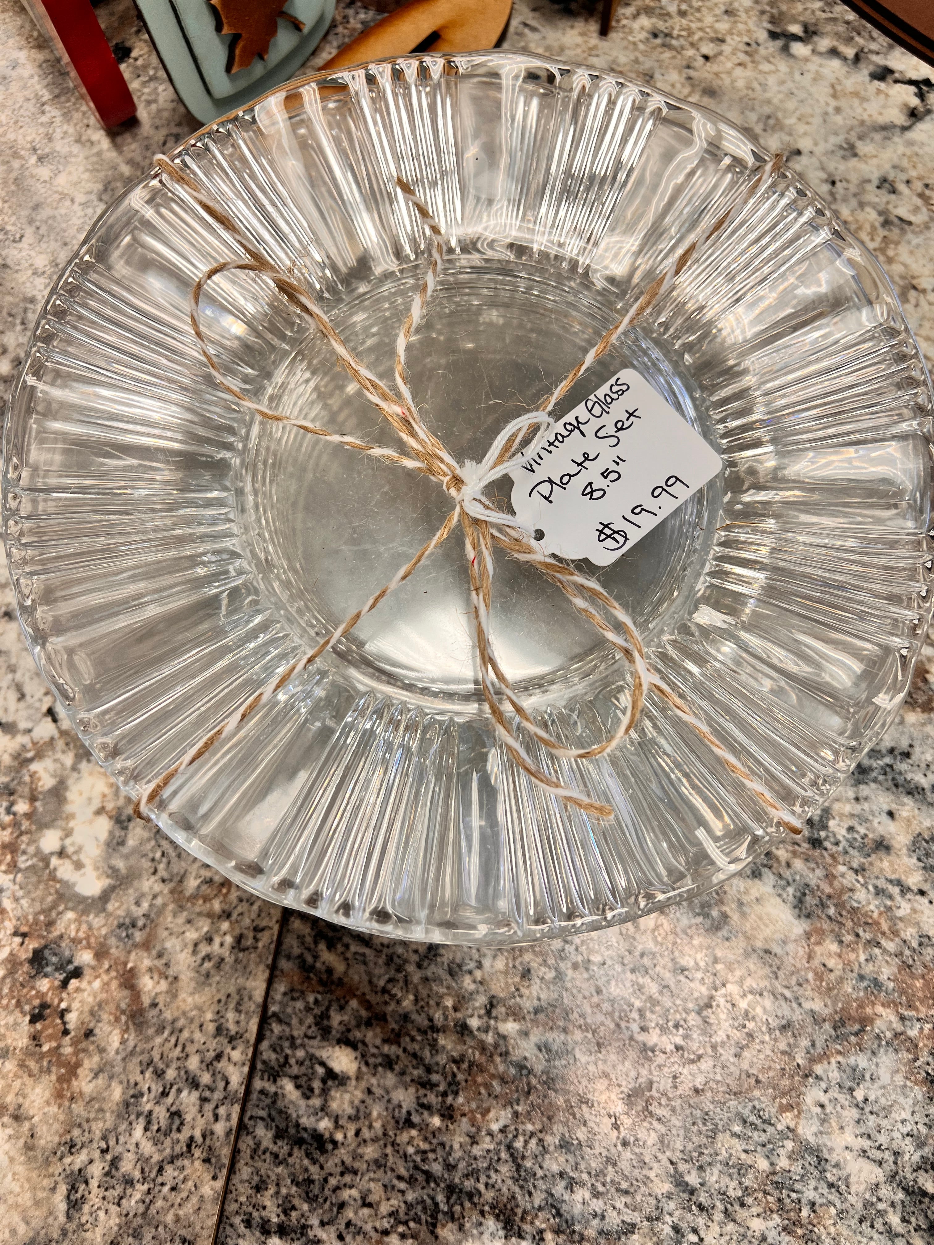 Vintage Plate Set