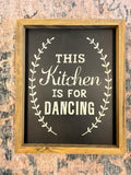 Kitchen Framed Sign