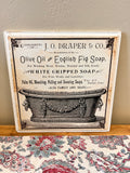 White Tub Sign