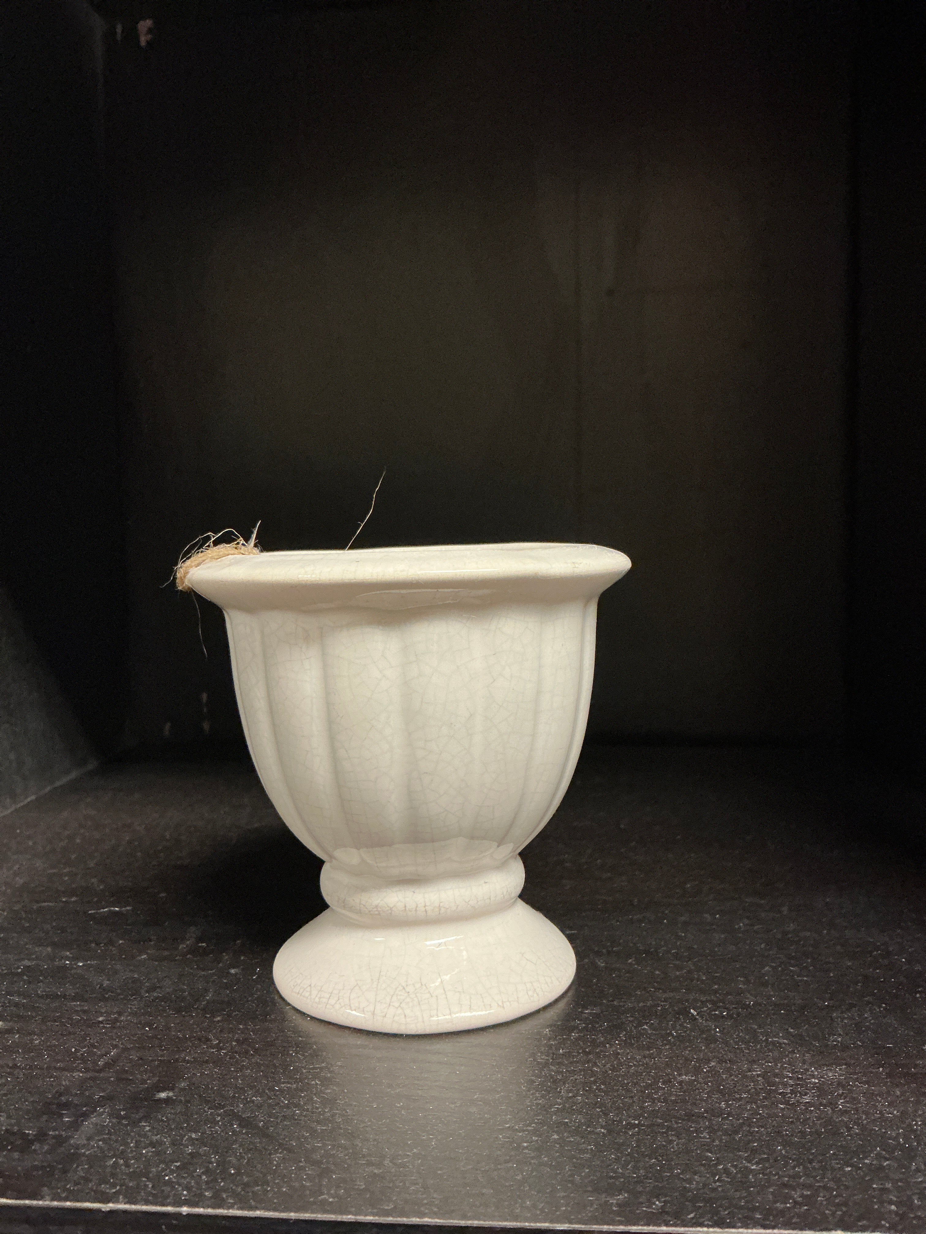 White vase