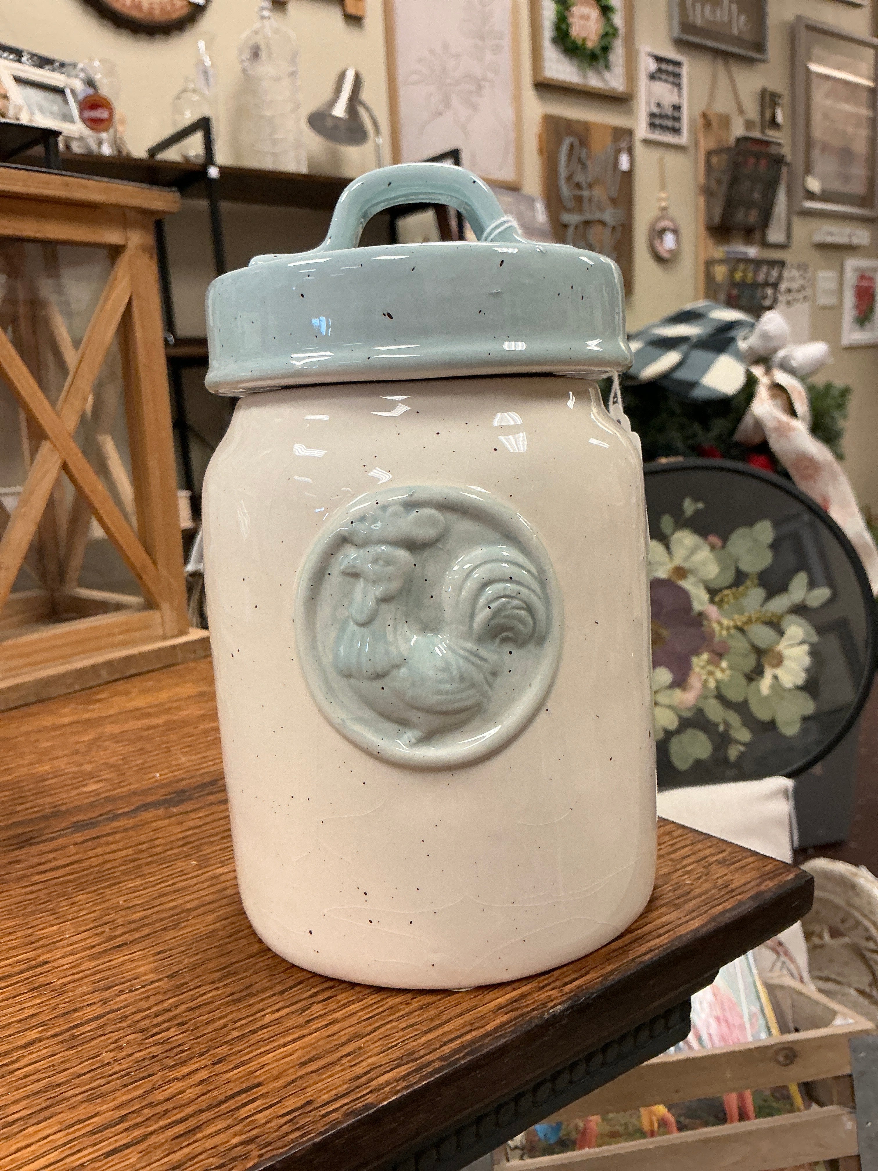Rooster Canister