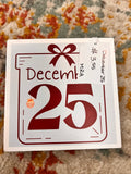 December 25 Sign