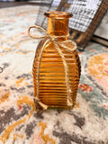 Orange Bottle Decor