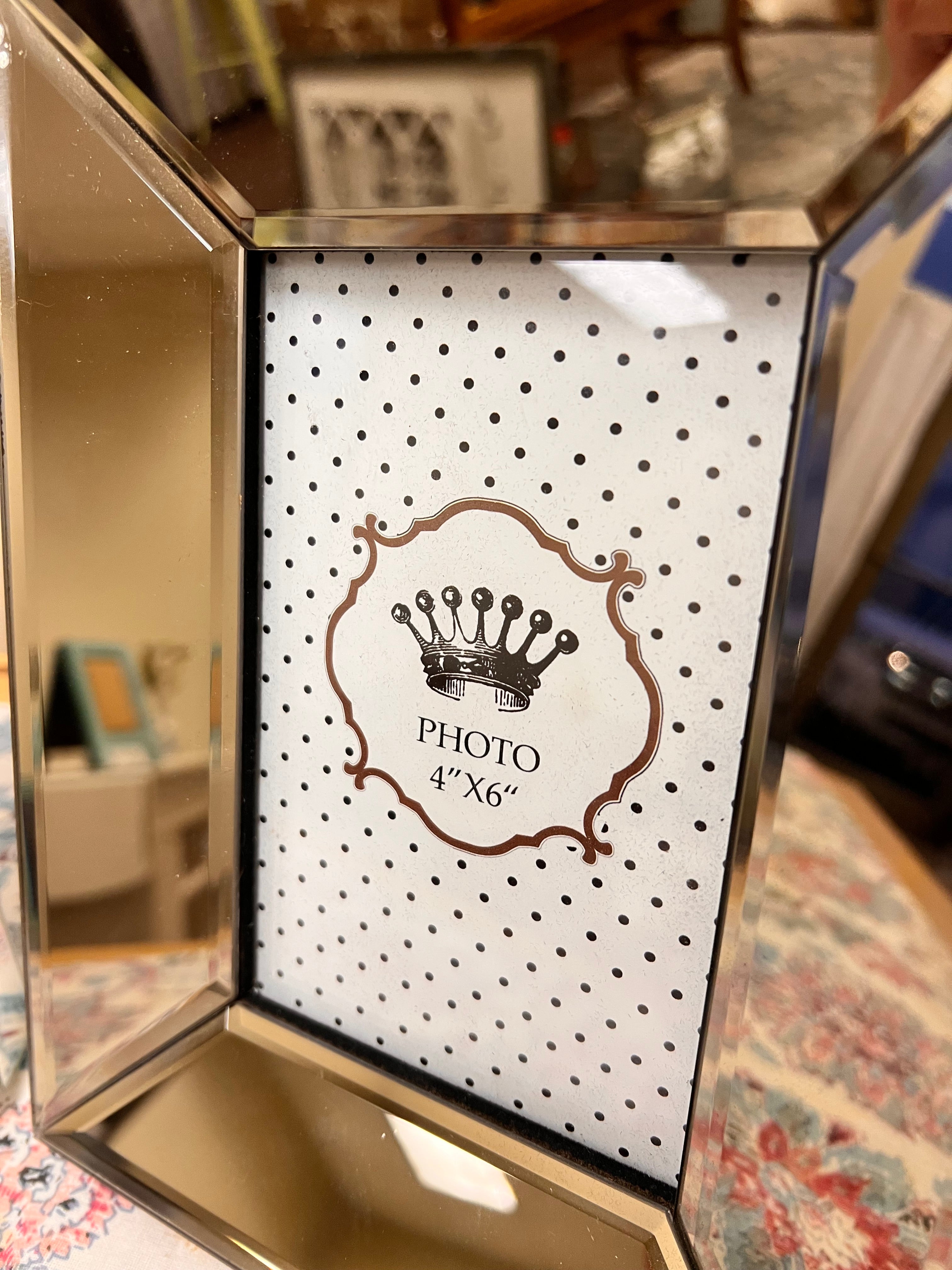 Mirror 4x6 Picture Frame Set