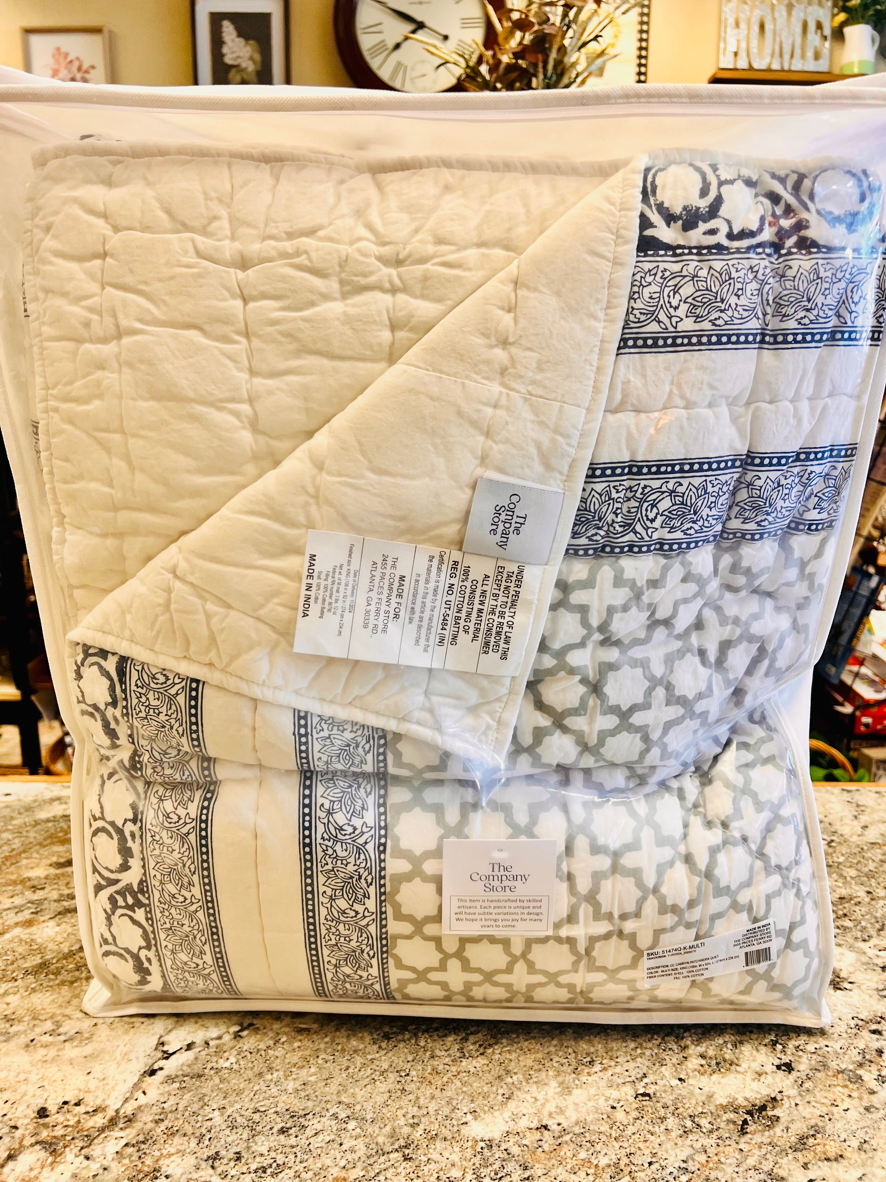 K Quilt Comforter