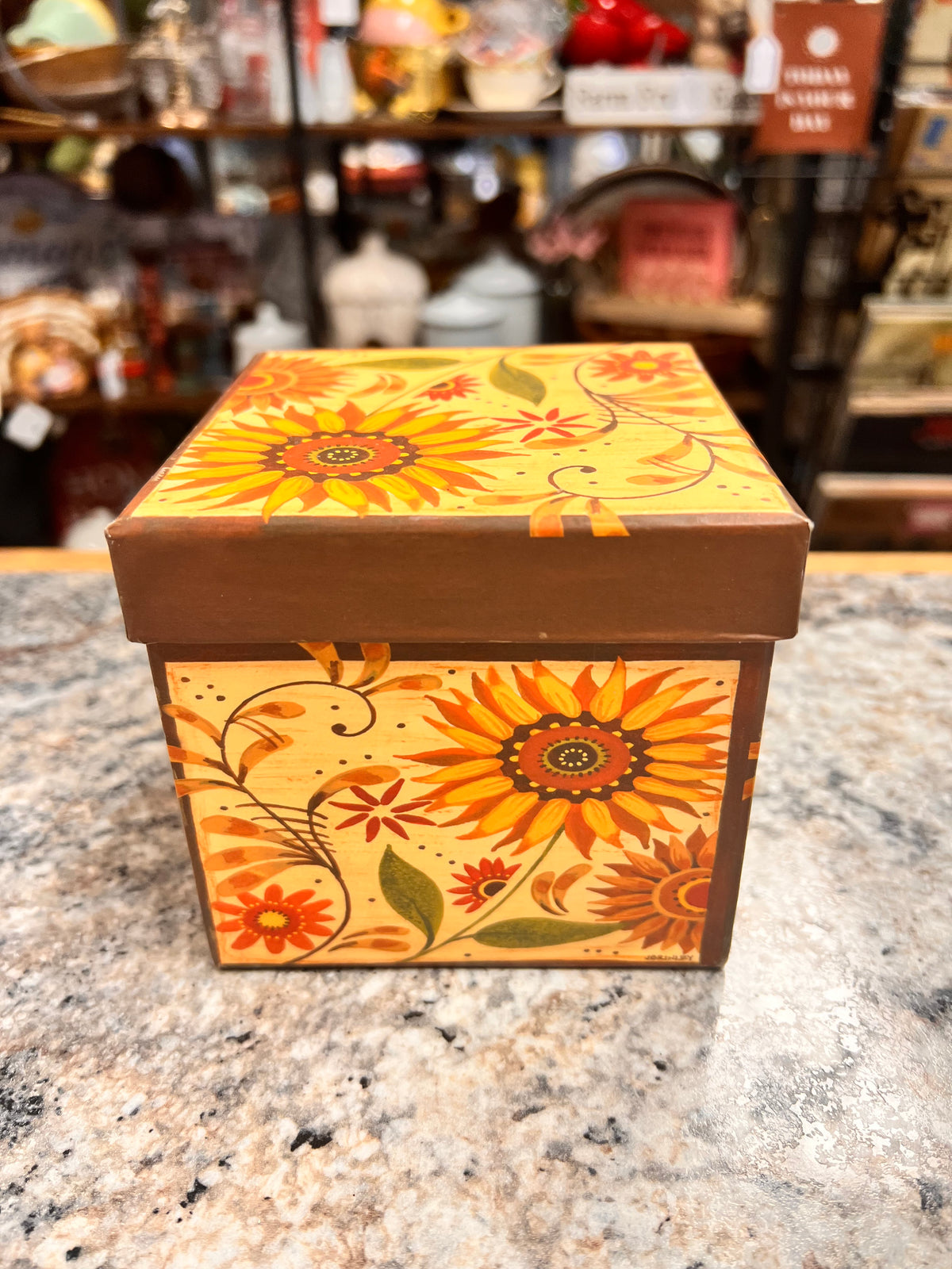 Sunflower Box