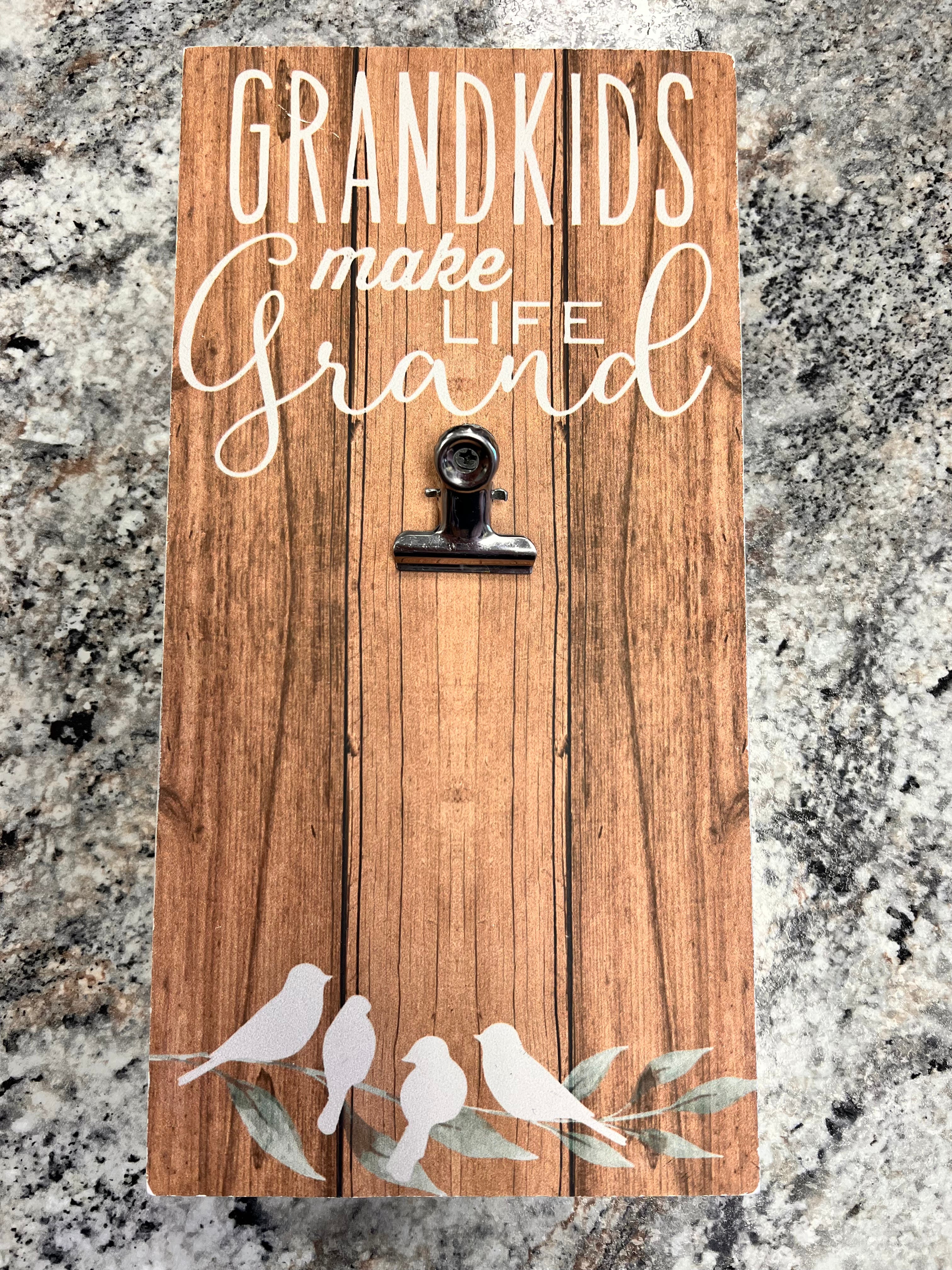 Grandkids Sign
