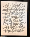 Unfailing Love Sign