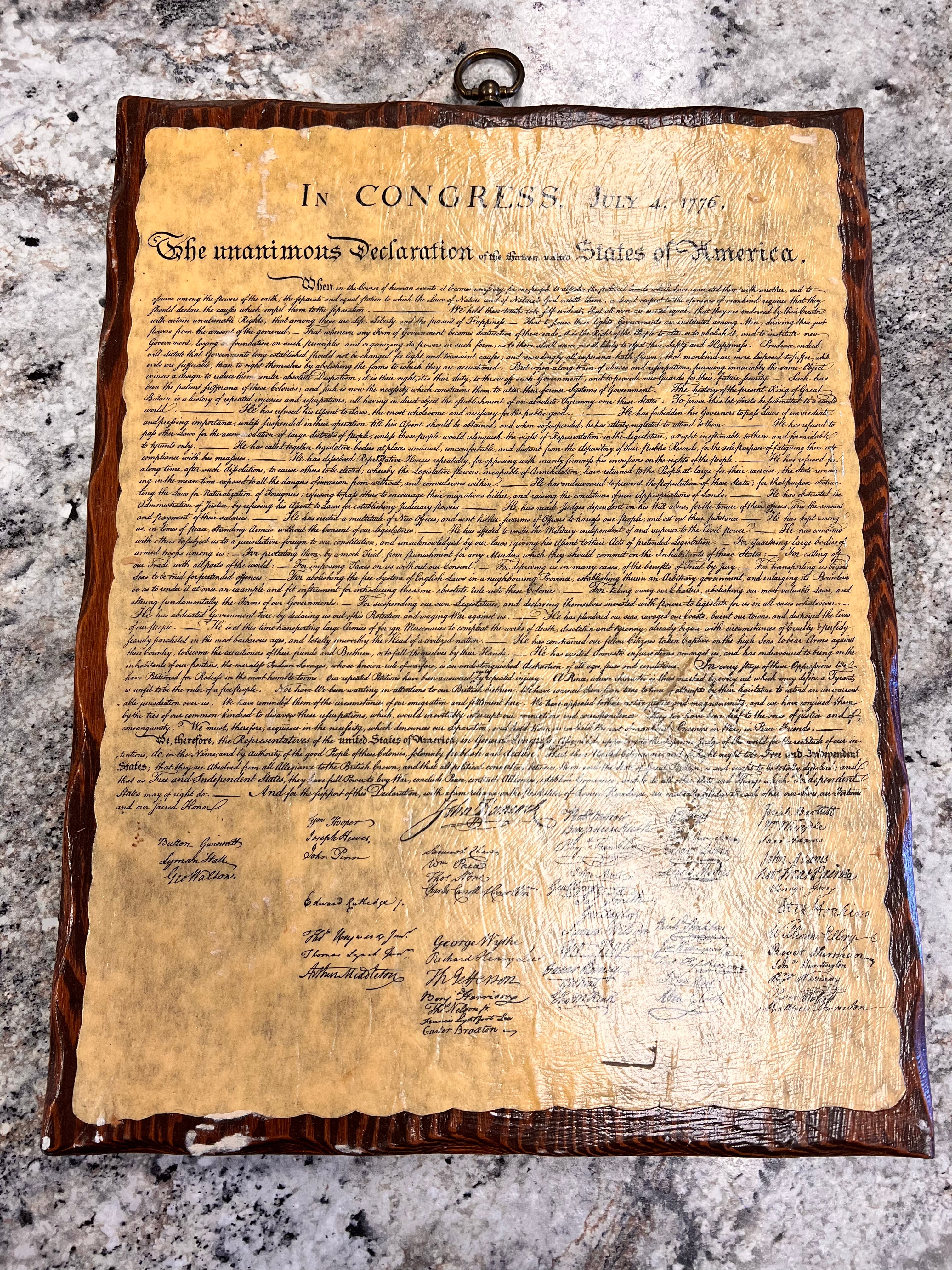 Decor Plaque
