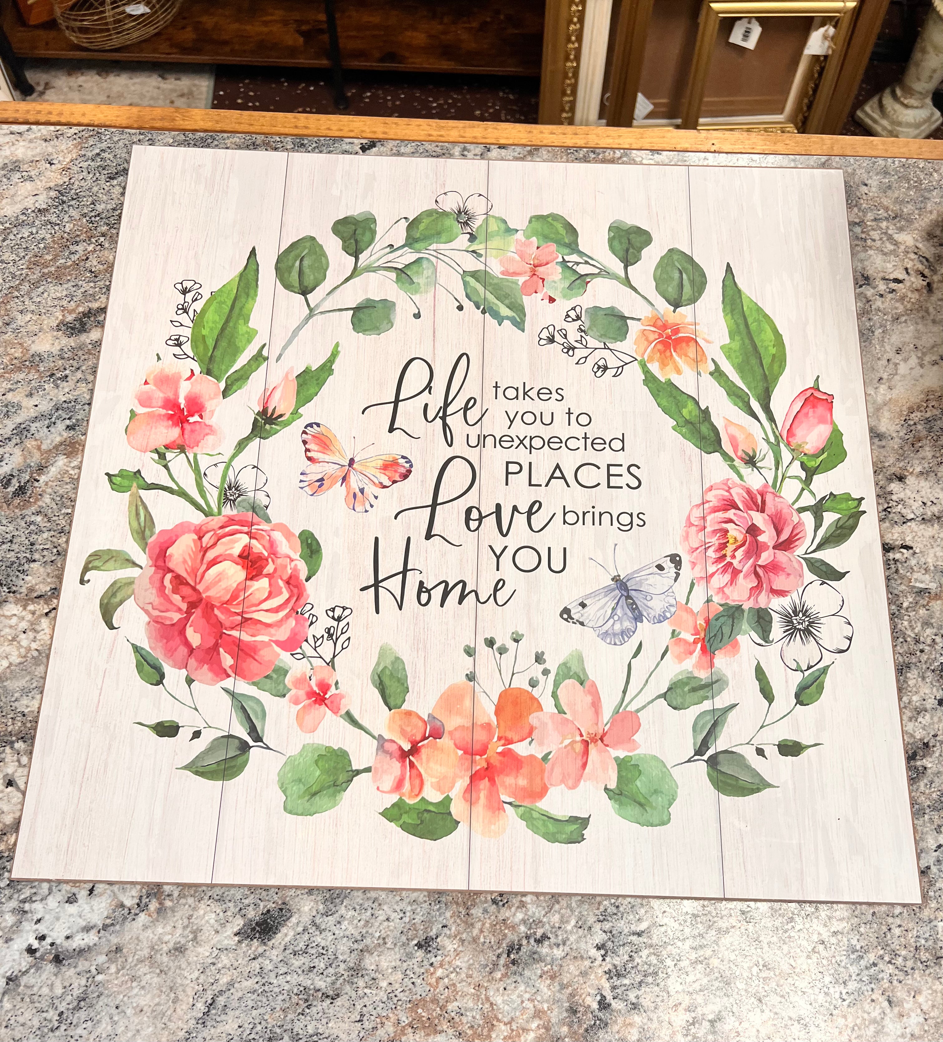 Floral SignJM